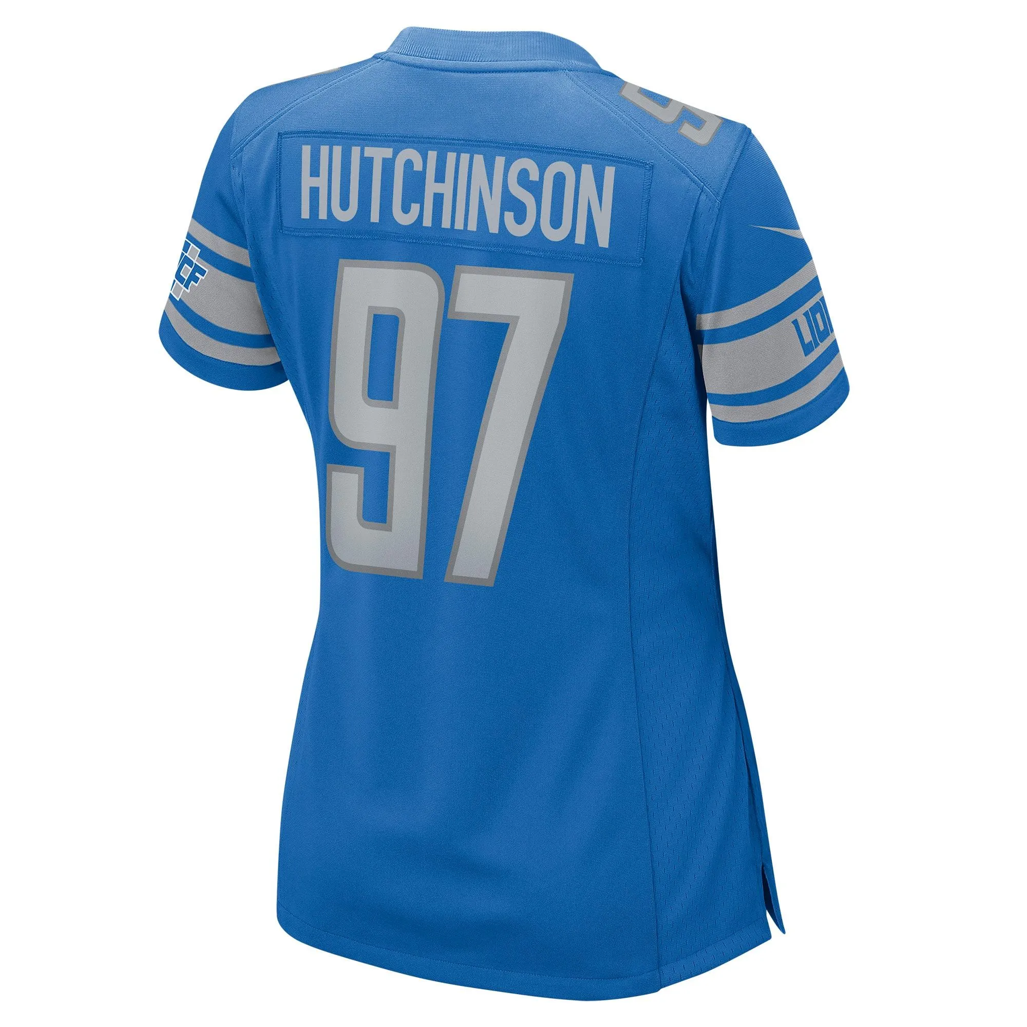 Aidan Hutchinson Detroit Lions  Women's Game Jersey - Blue