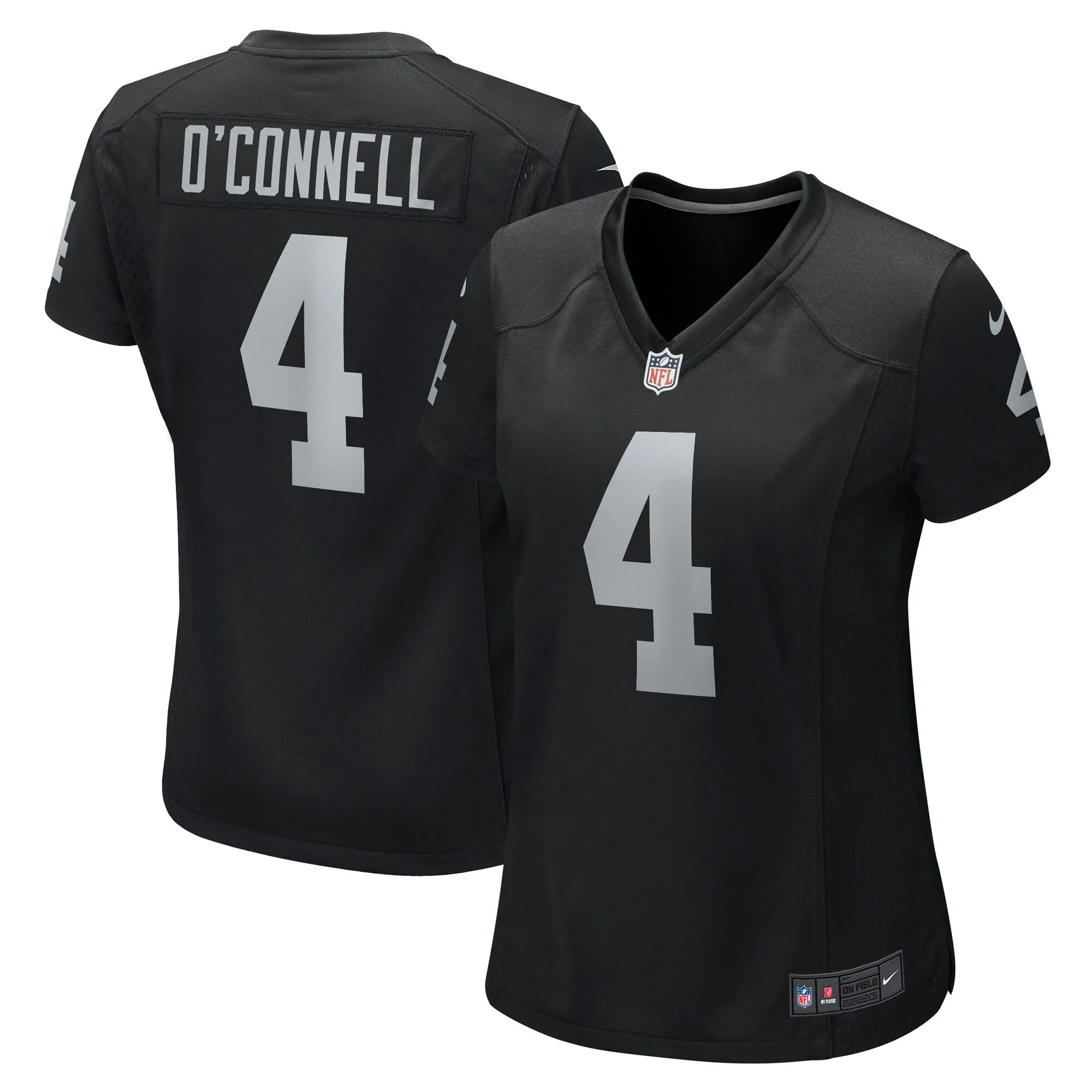 Aidan O'Connell Las Vegas Raiders  Women's  Game Jersey -  Black