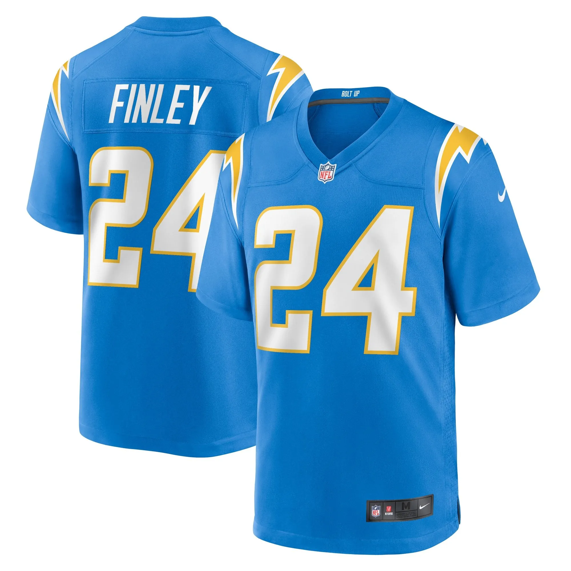 AJ Finley Los Angeles Chargers  Team Game Jersey -  Powder Blue