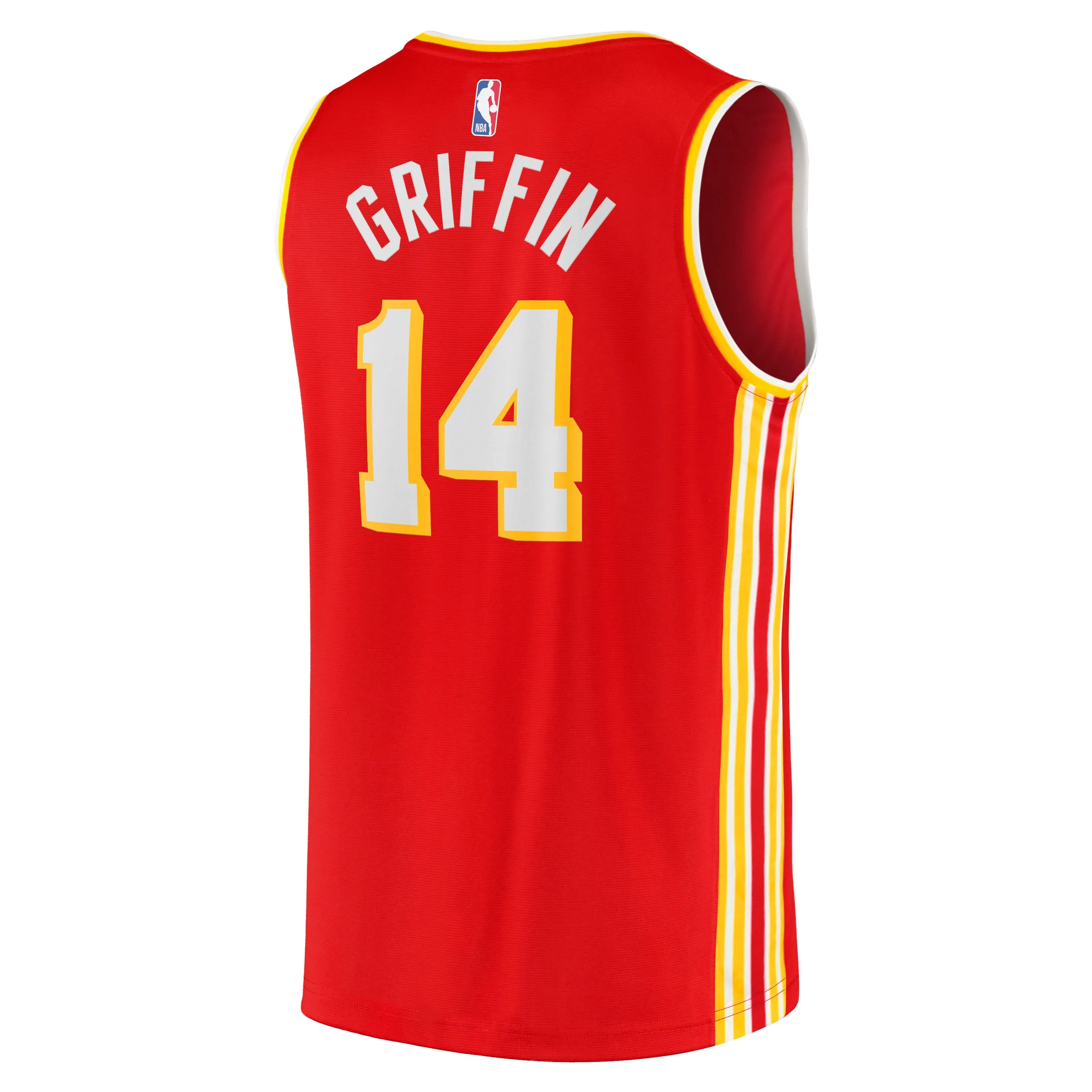 AJ Griffin Atlanta Hawks Fanatics Branded Fast Break Replica Player Jersey - Icon Edition - Red