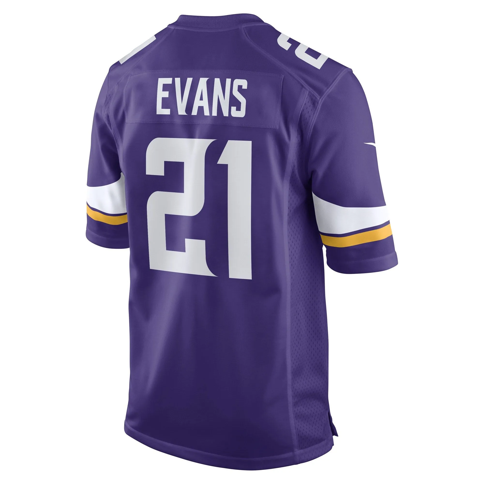 Akayleb Evans Minnesota Vikings  Game Player Jersey - Purple