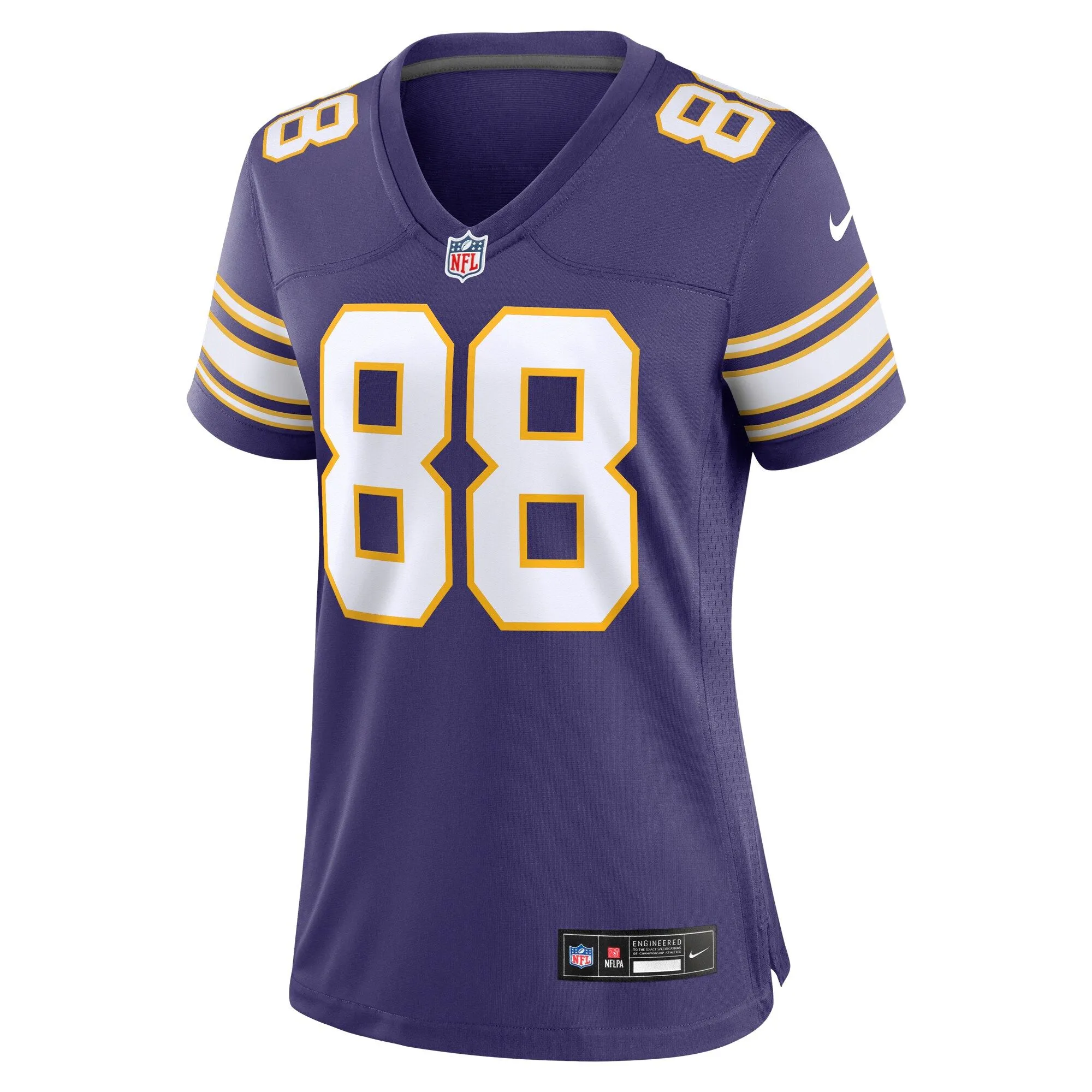 Alan Page Minnesota Vikings  Women's Classic Retired Player Jersey - Purple