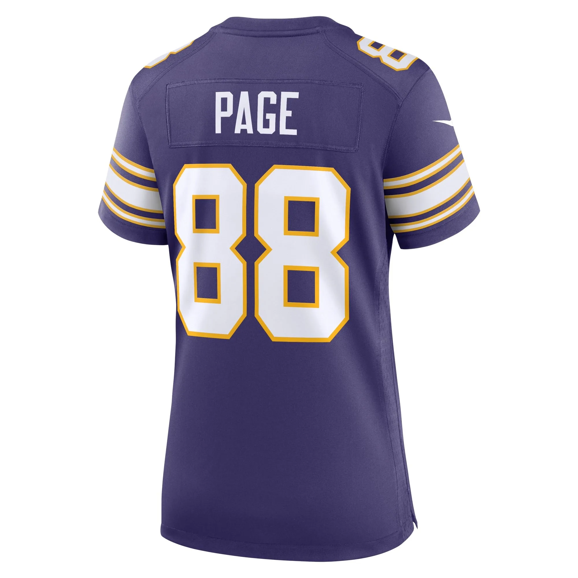 Alan Page Minnesota Vikings  Women's Classic Retired Player Jersey - Purple