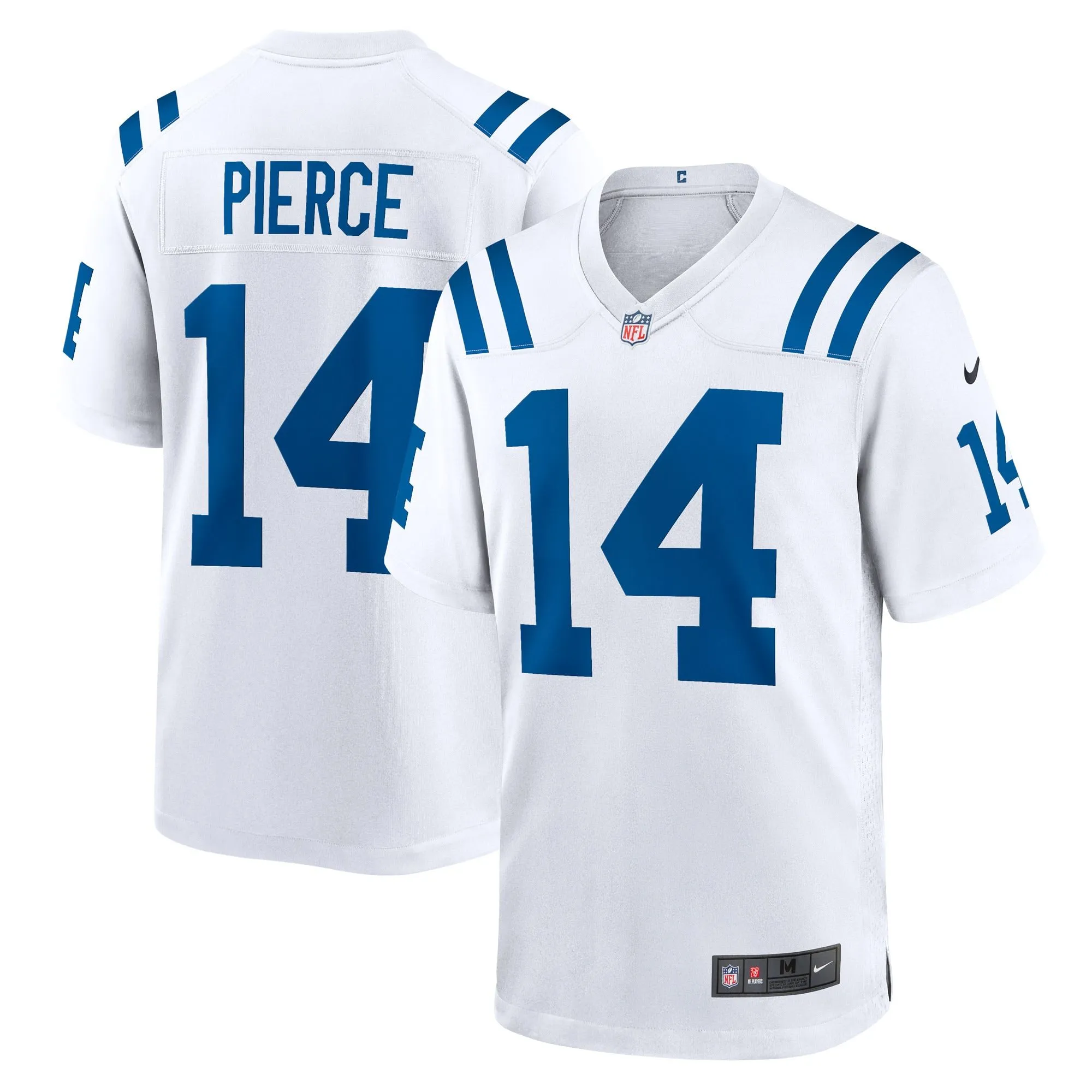 Alec Pierce Indianapolis Colts  Away Game Player Jersey - White