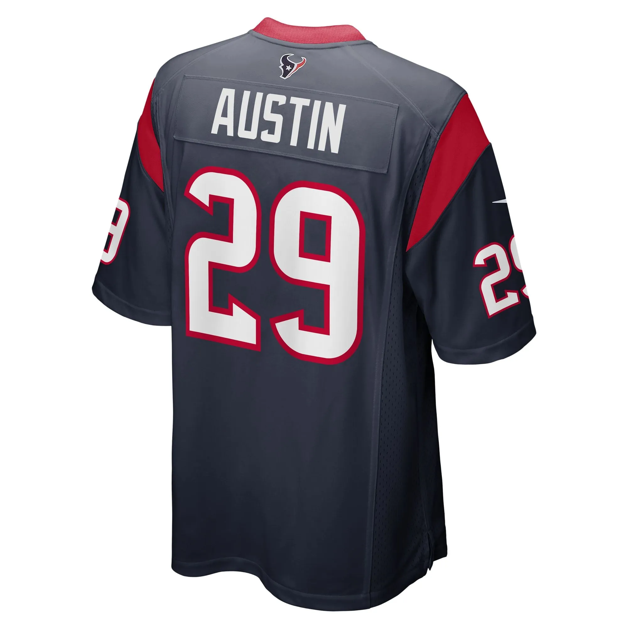 Alex Austin Houston Texans  Team Game Jersey -  Navy