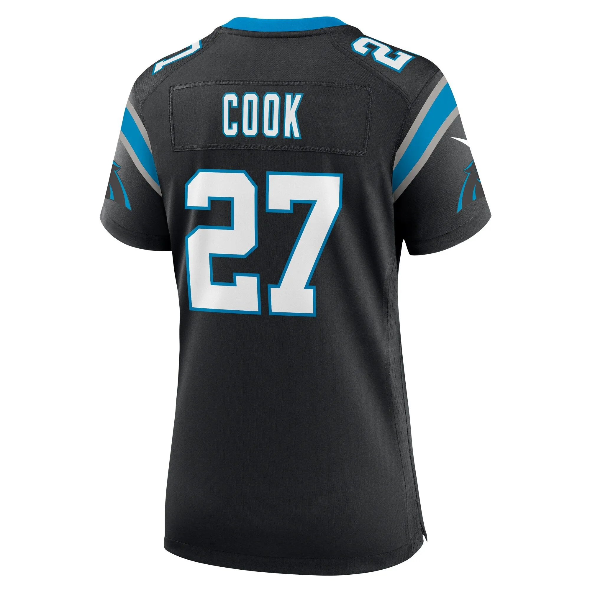 Alex Cook Carolina Panthers  Women's  Game Jersey -  Black