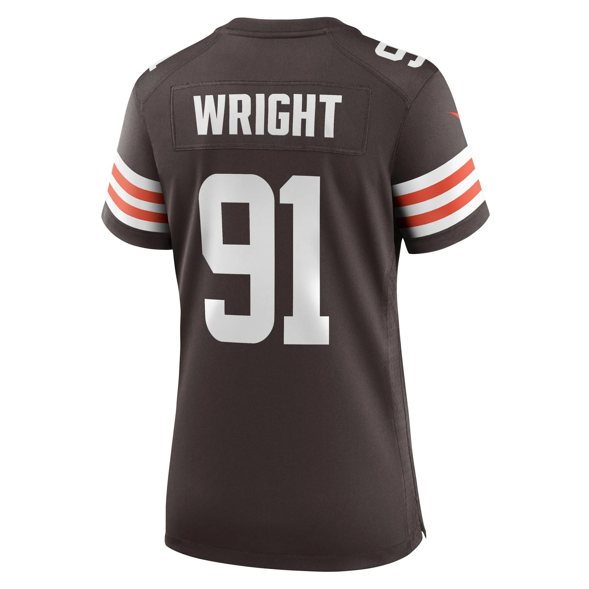 Alex Wright Cleveland Browns  Women's Team Game Jersey -  Brown