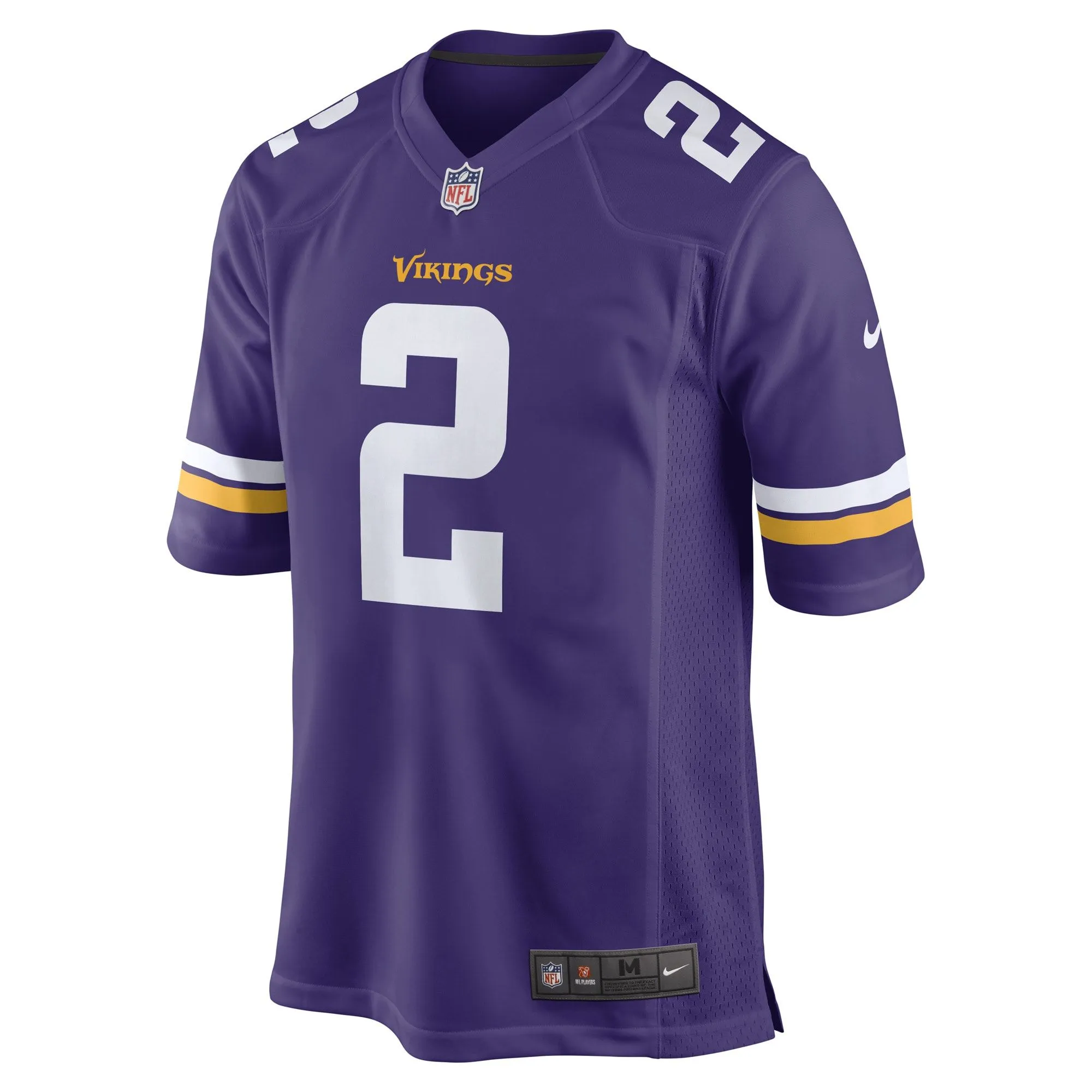 Alexander Mattison Minnesota Vikings  Game Player Jersey - Purple