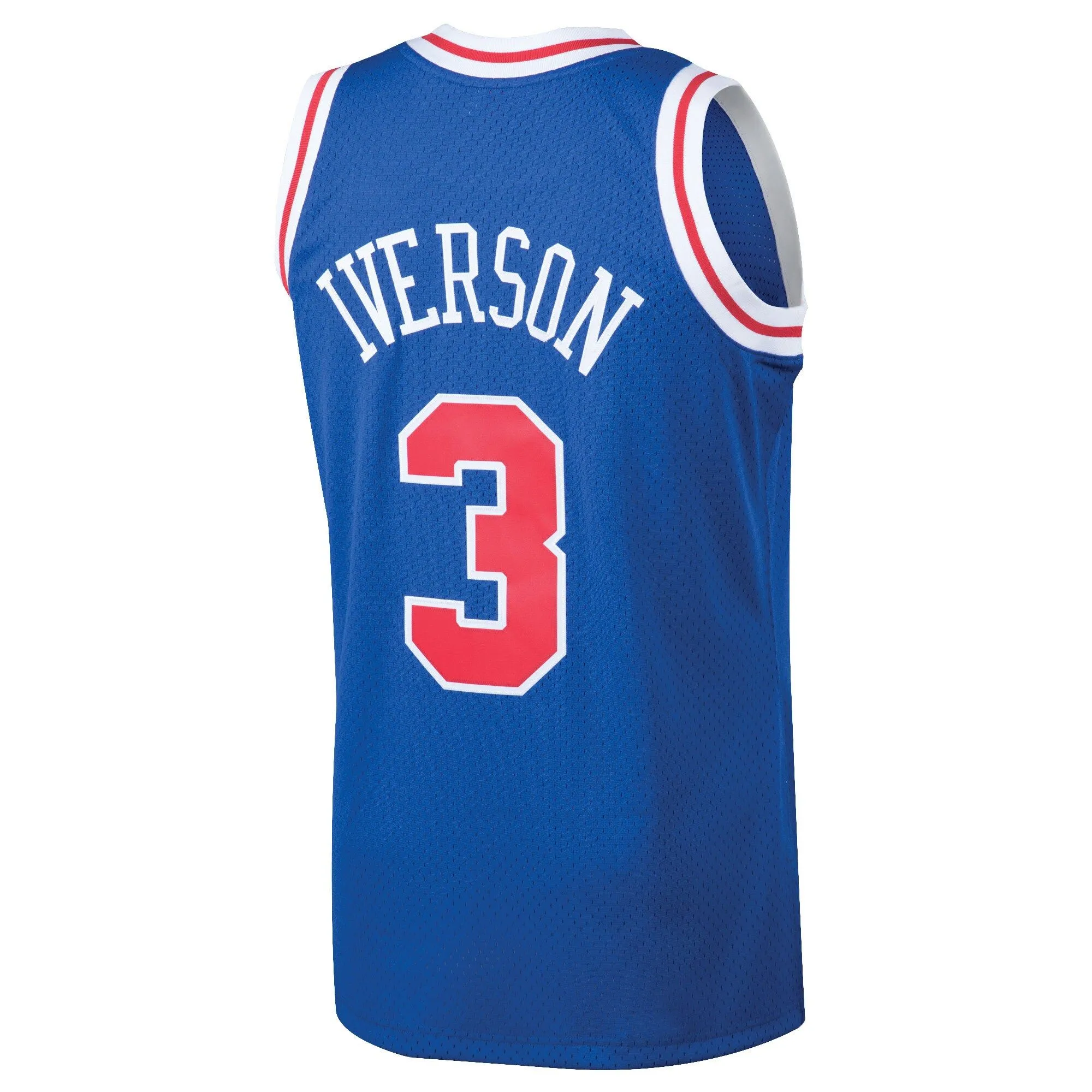 Allen Iverson Philadelphia 76ers Mitchell & Ness 1996/97 Hardwood Classics Swingman Jersey - Royal