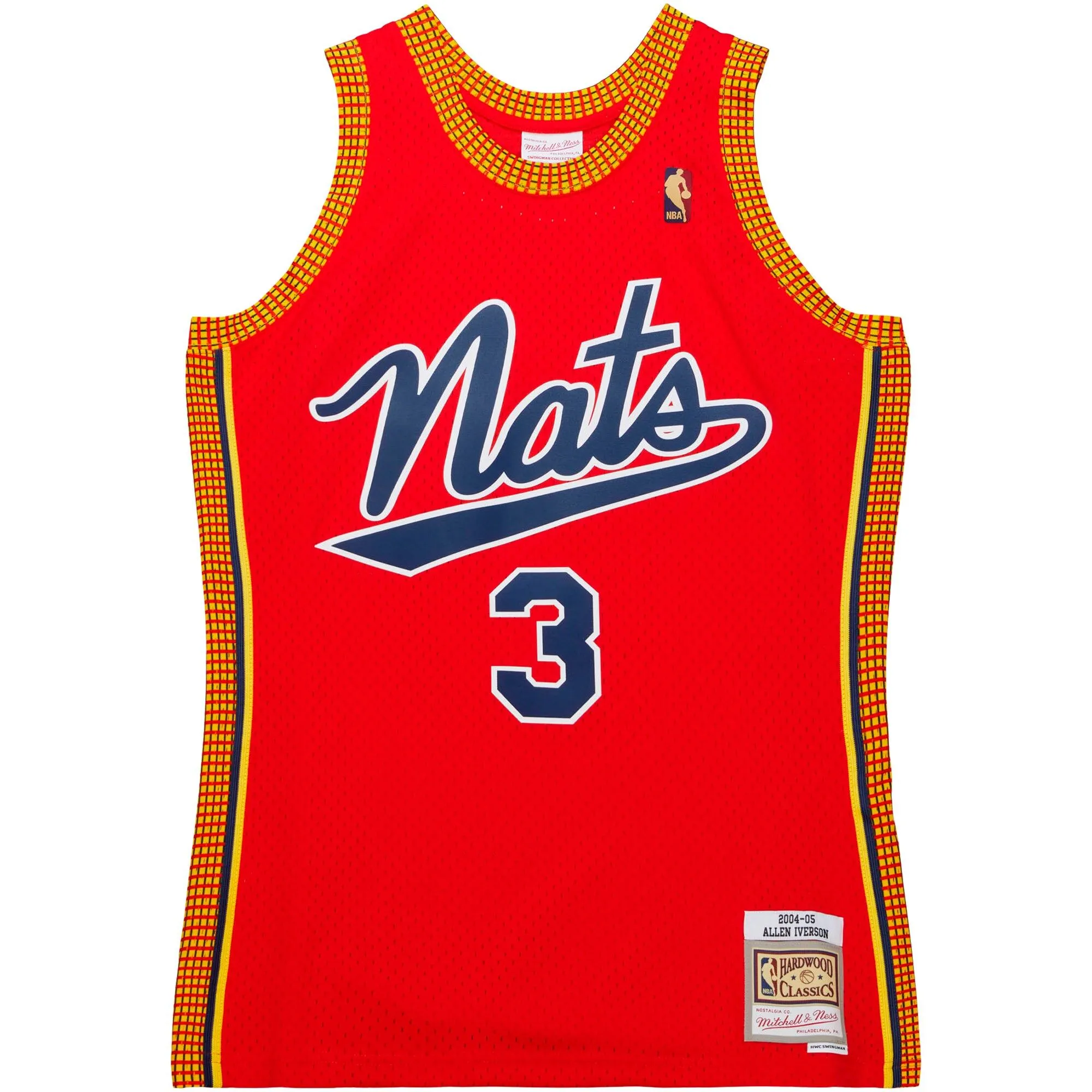 Allen Iverson Philadelphia 76ers Mitchell & Ness  2004/05 Hardwood Classics Swingman Jersey - Red