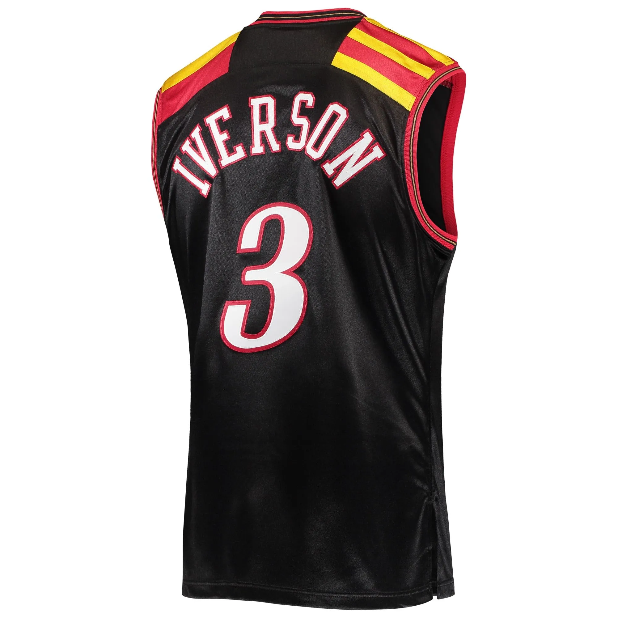 Allen Iverson Philadelphia 76ers Mitchell & Ness 2006 Hardwood Classics  Jersey - Black