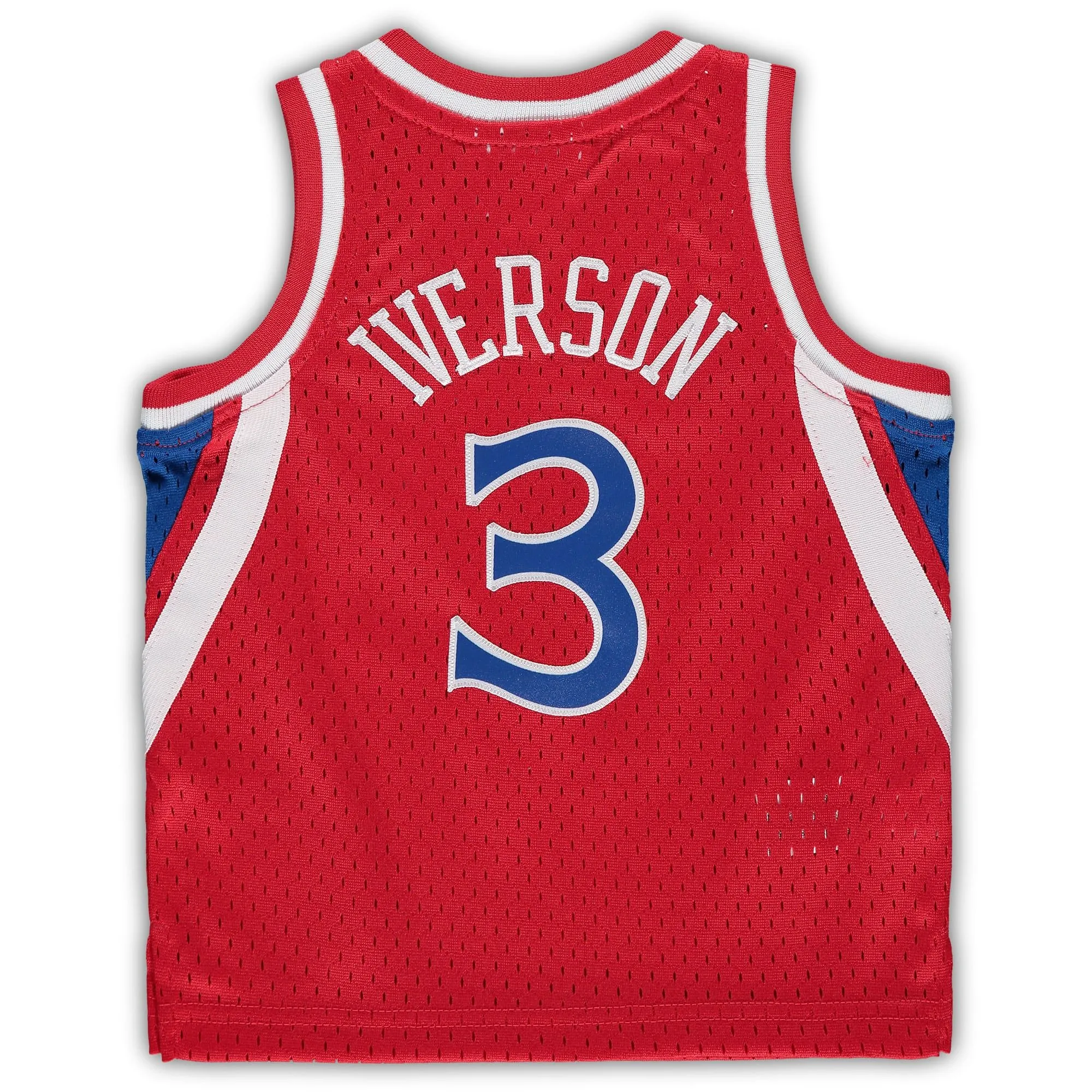 Allen Iverson Philadelphia 76ers Mitchell & Ness Infant 1996/97 Hardwood Classics Retired Player Jersey - Red