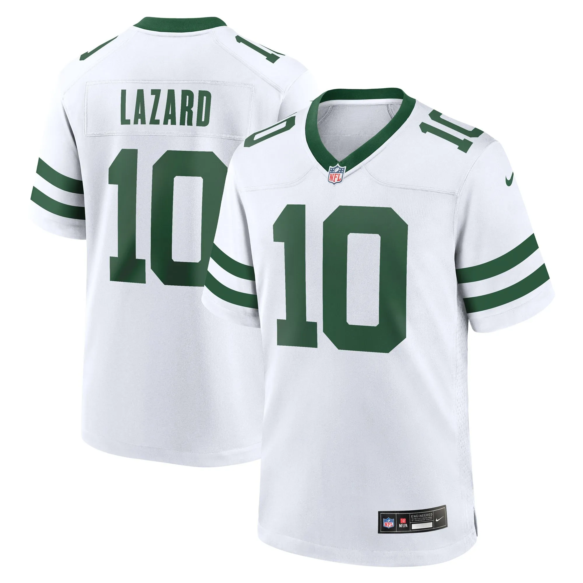 Allen Lazard New York Jets  Legacy Player Game Jersey - White