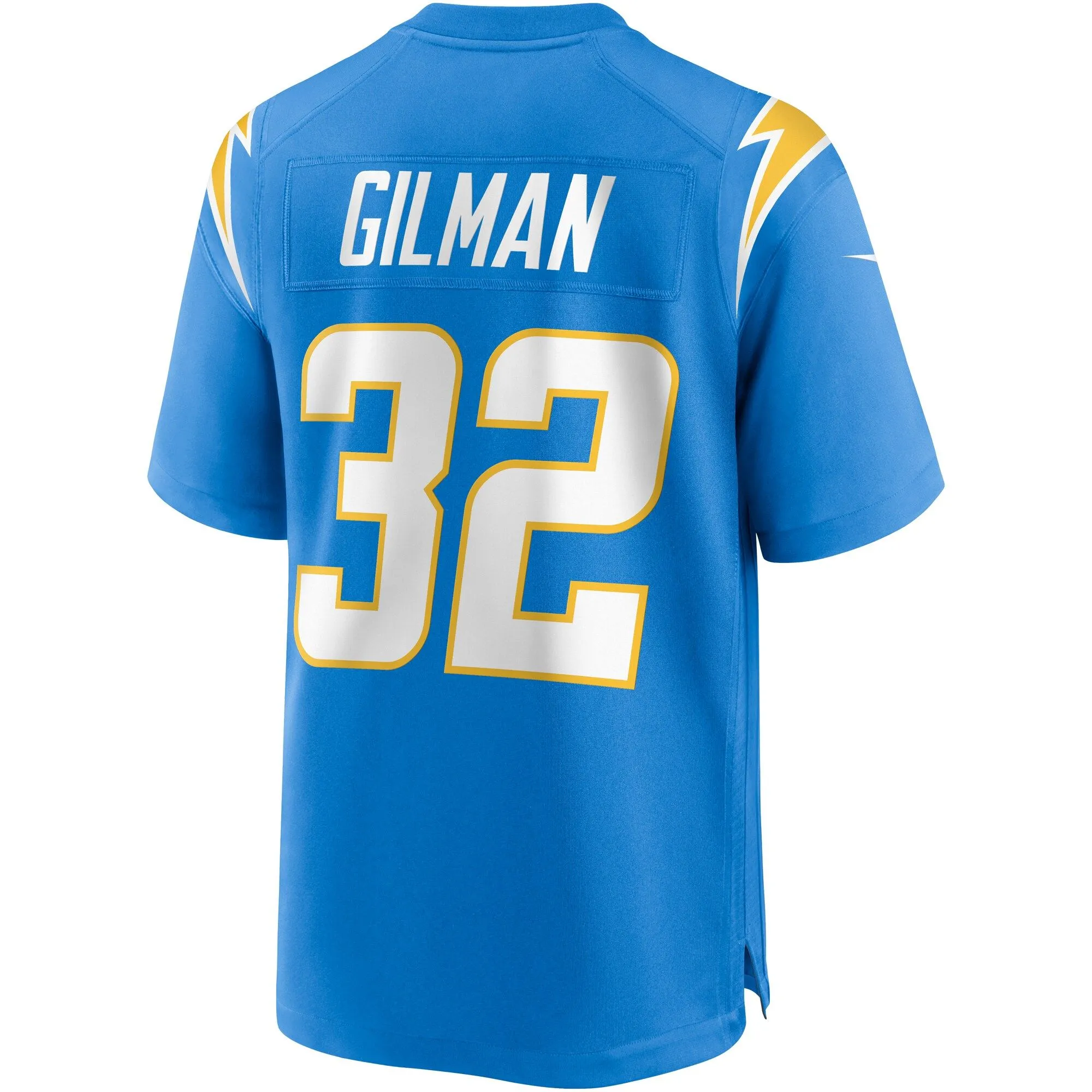 Alohi Gilman Los Angeles Chargers  Game Jersey - Powder Blue