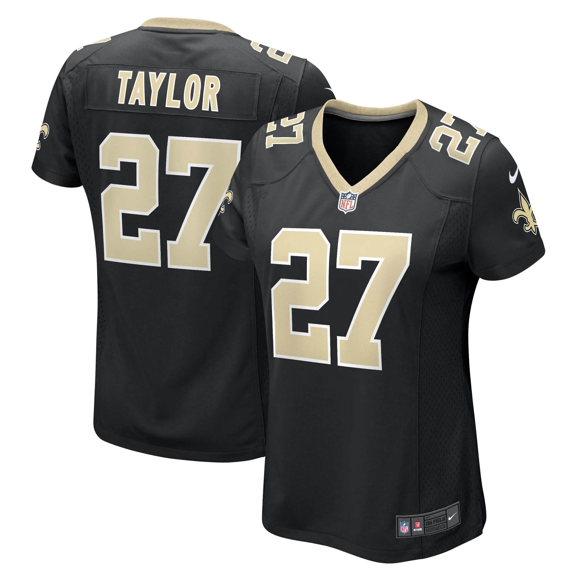 Alontae Taylor New Orleans Saints  Women's Game Player Jersey - Black