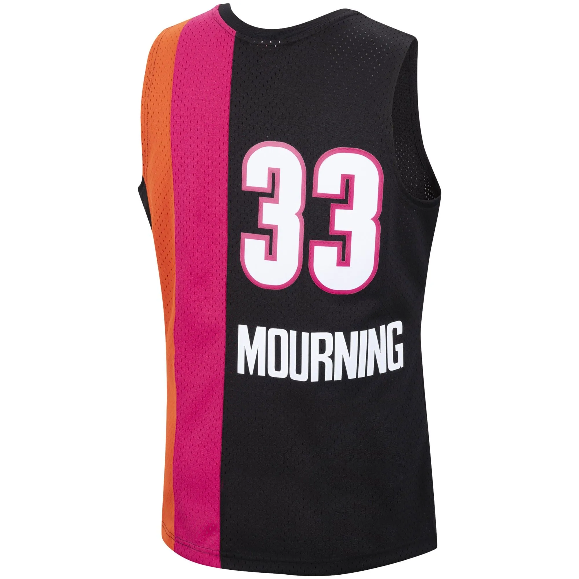 Alonzo Mourning Miami Heat Mitchell & Ness 2005/2006 Hardwood Classics Swingman Jersey - Black