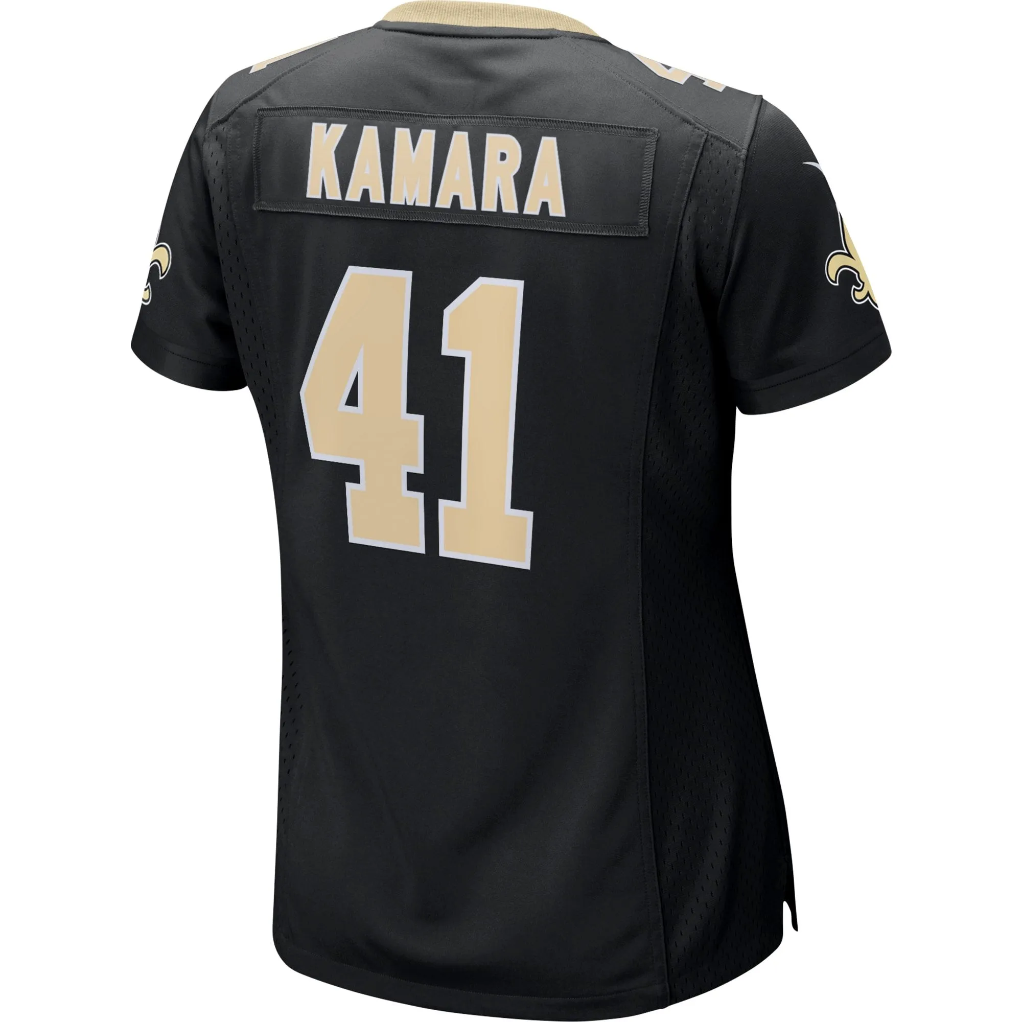 Alvin Kamara New Orleans Saints  Women's Game Jersey - Black