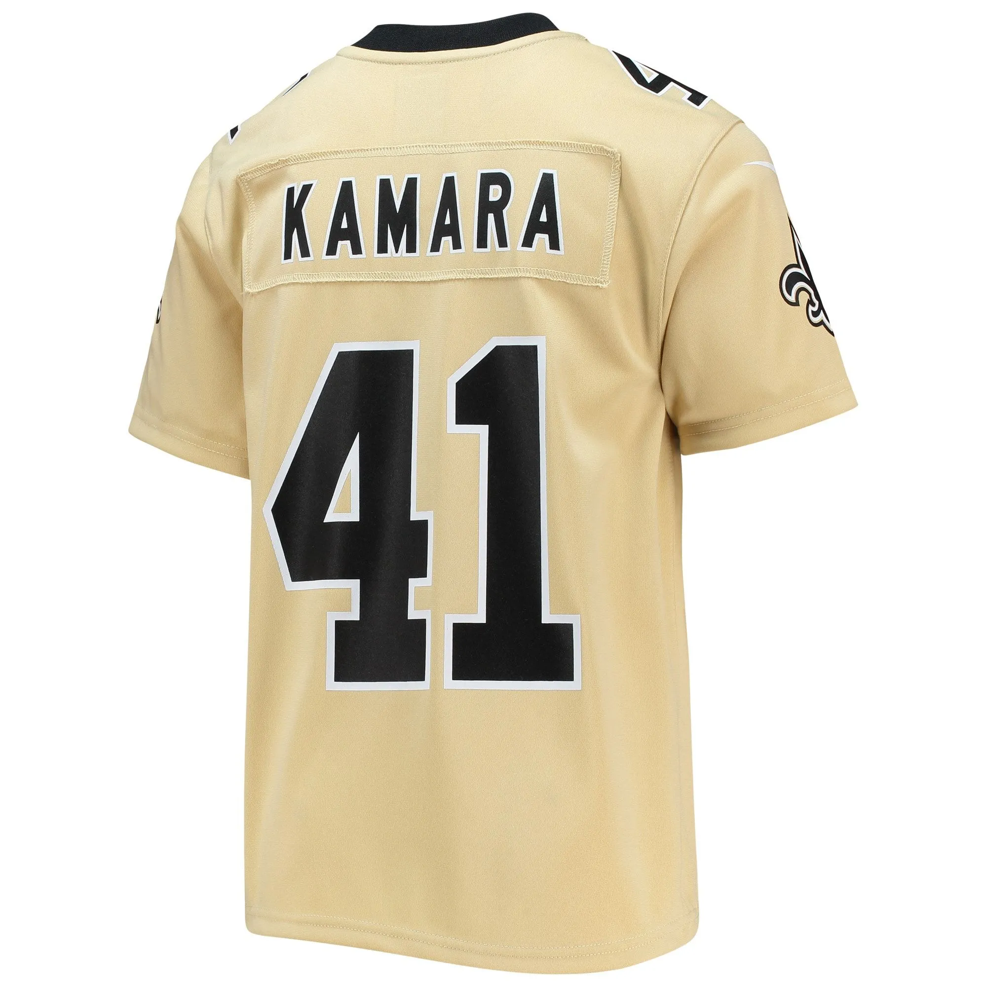 Alvin Kamara New Orleans Saints  Youth Inverted Team Game Jersey - Gold