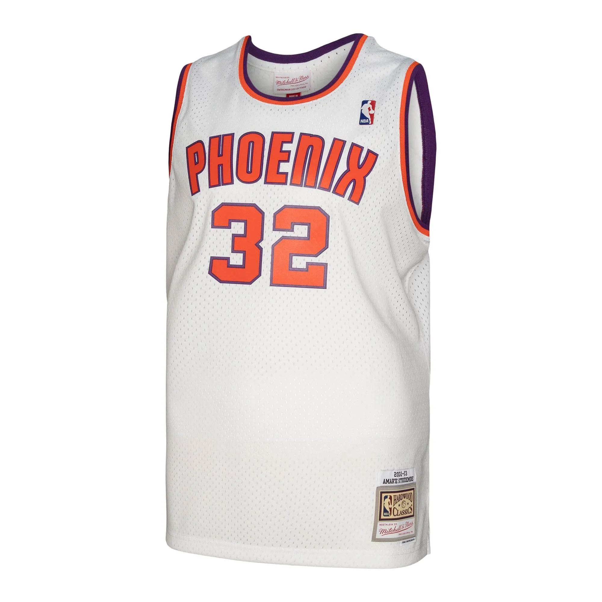 Amar'e Stoudemire Phoenix Suns Mitchell & Ness 2001/02 Hardwood Classics Swingman Jersey - White