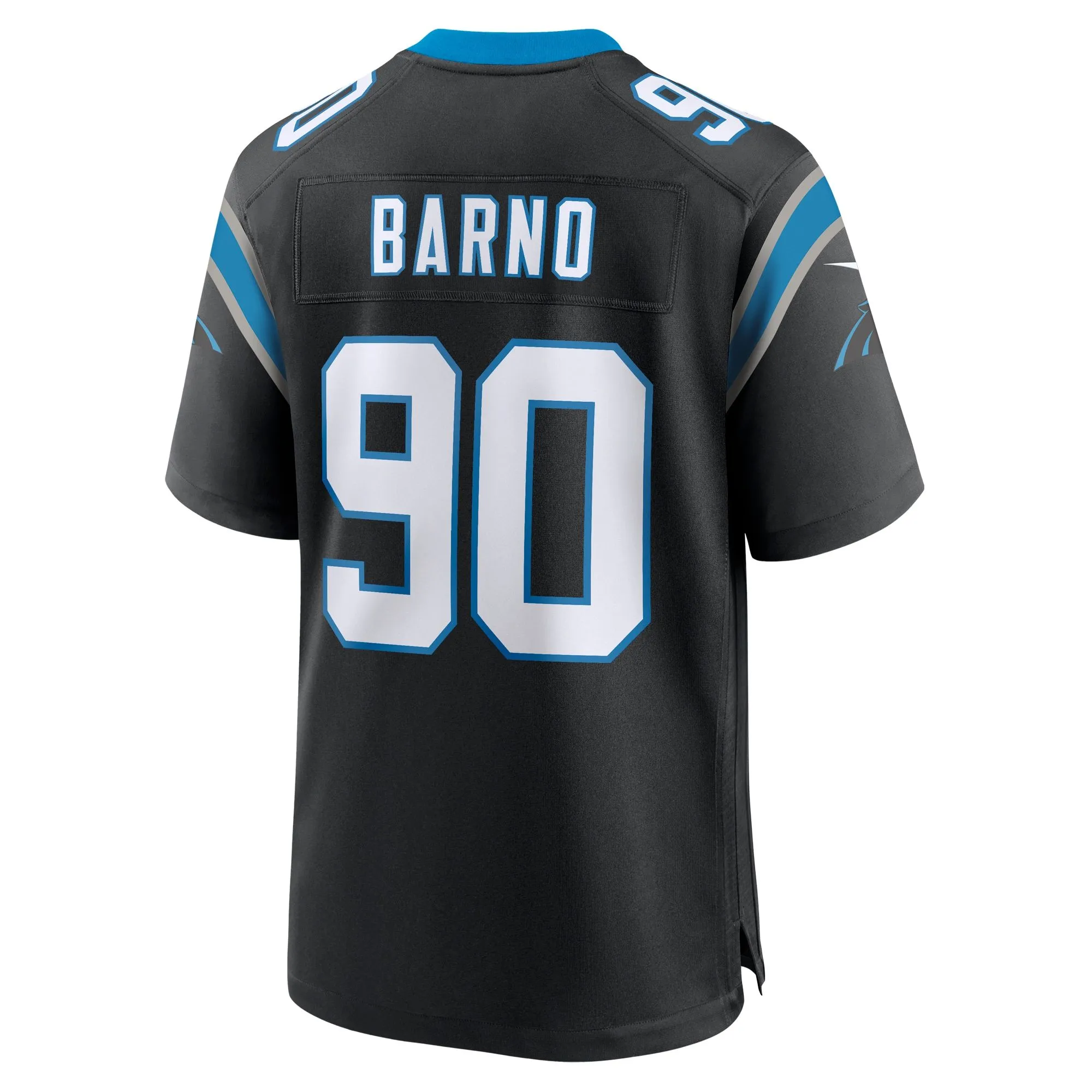 Amare Barno Carolina Panthers  Team Game Jersey - Black