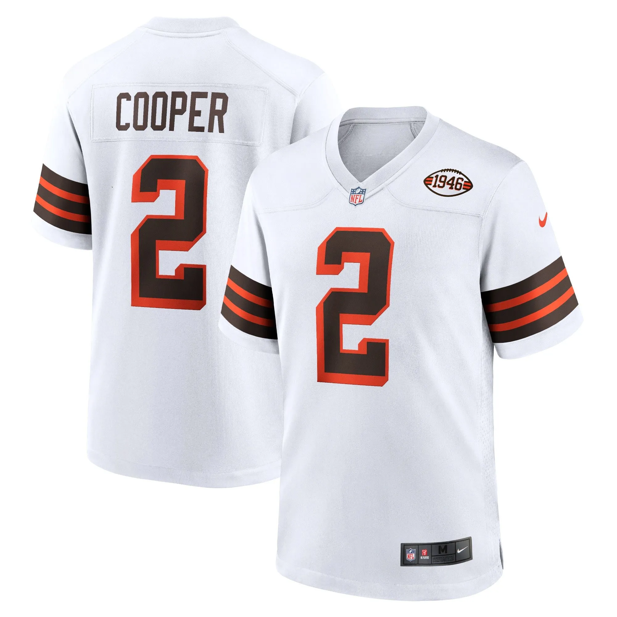 Amari Cooper Cleveland Browns  Alternate Game Jersey - White