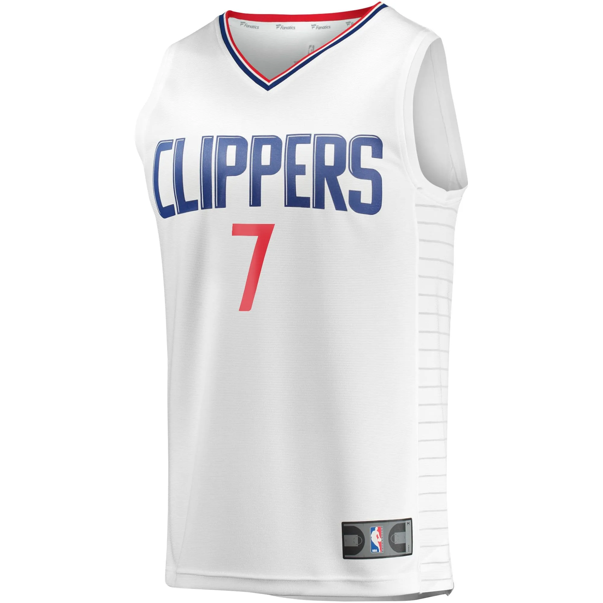 Amir Coffey LA Clippers Fanatics Branded Fast Break Player Jersey - Association Edition - White