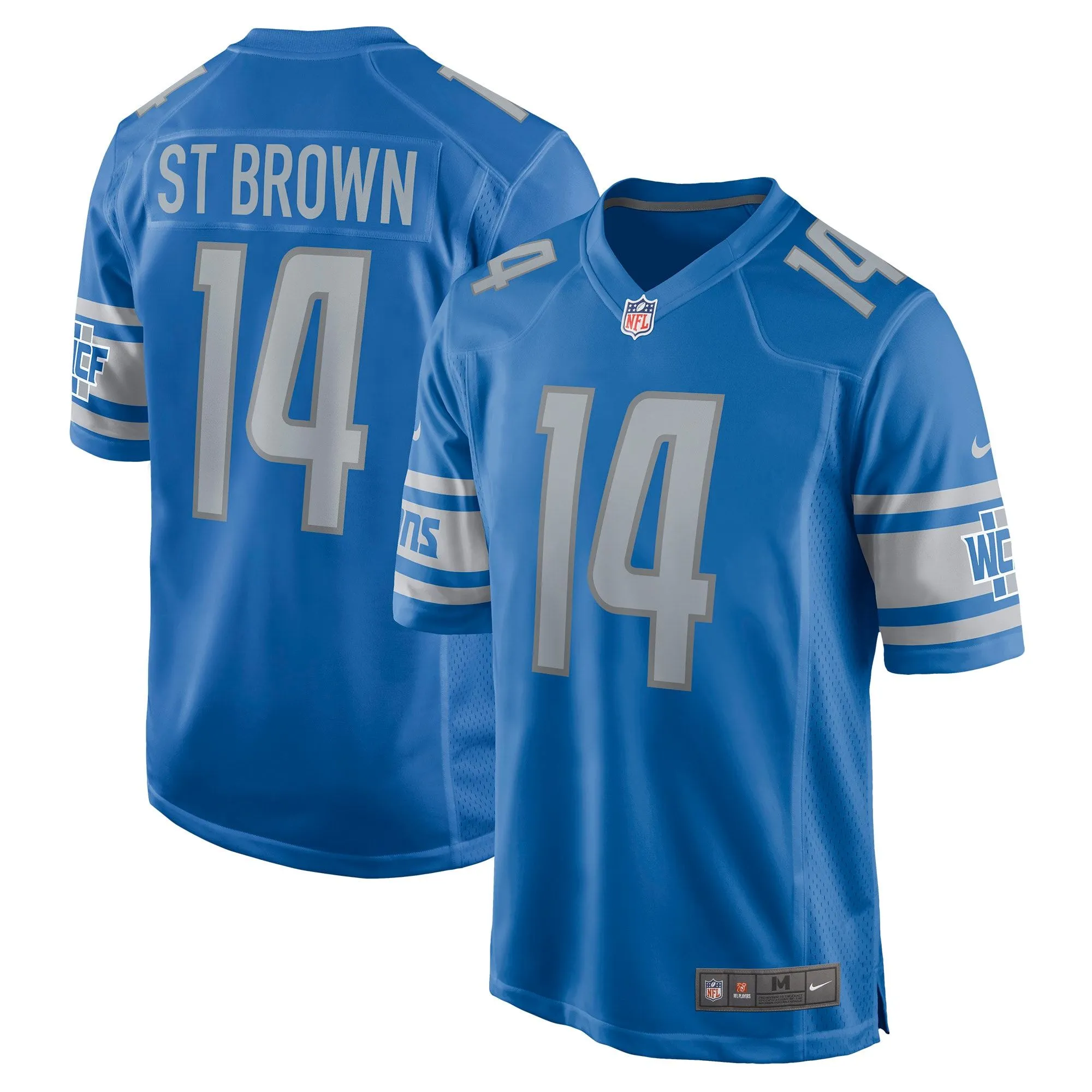 Amon-Ra St. Brown Detroit Lions  Game Player Jersey - Blue