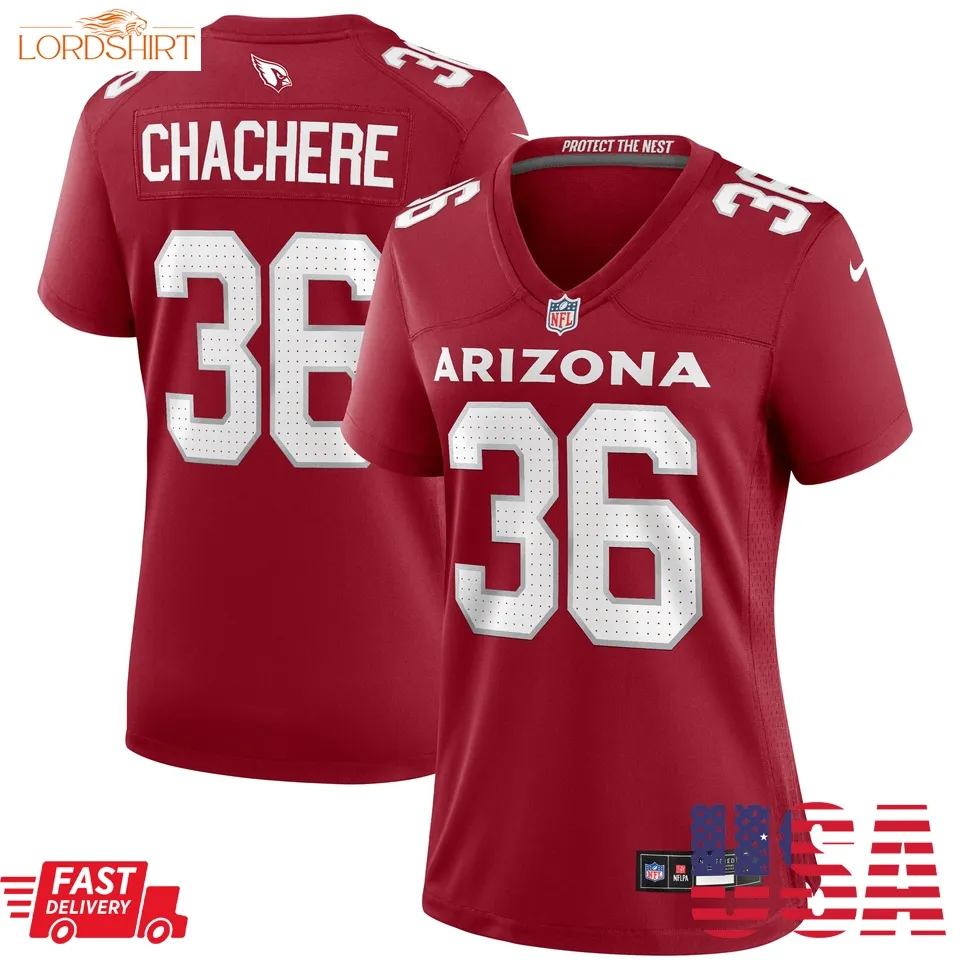 Andre Chachere Arizona Cardinals  Women's Team Game Jersey    Cardinal