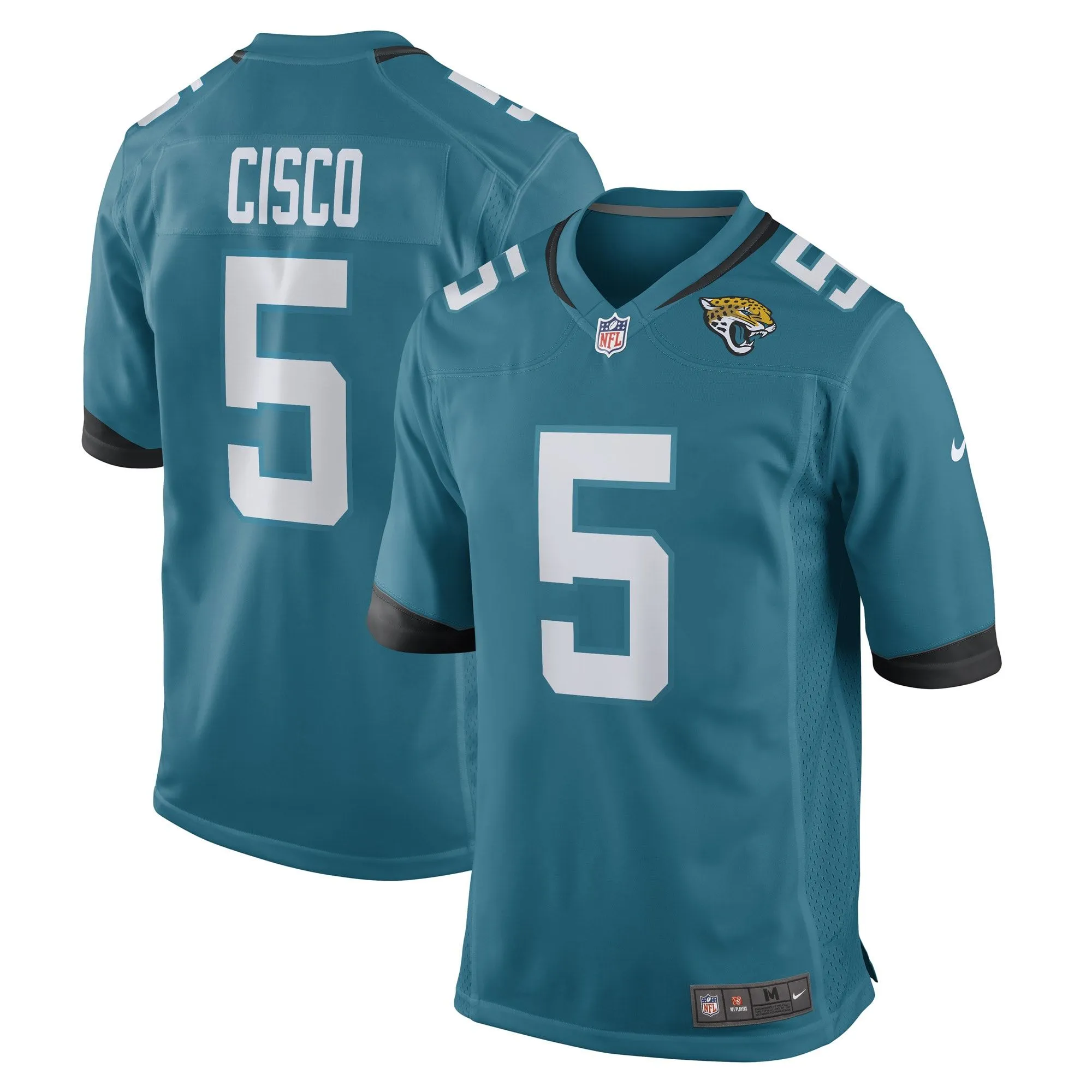 Andre Cisco Jacksonville Jaguars  Game Player Jersey - Teal