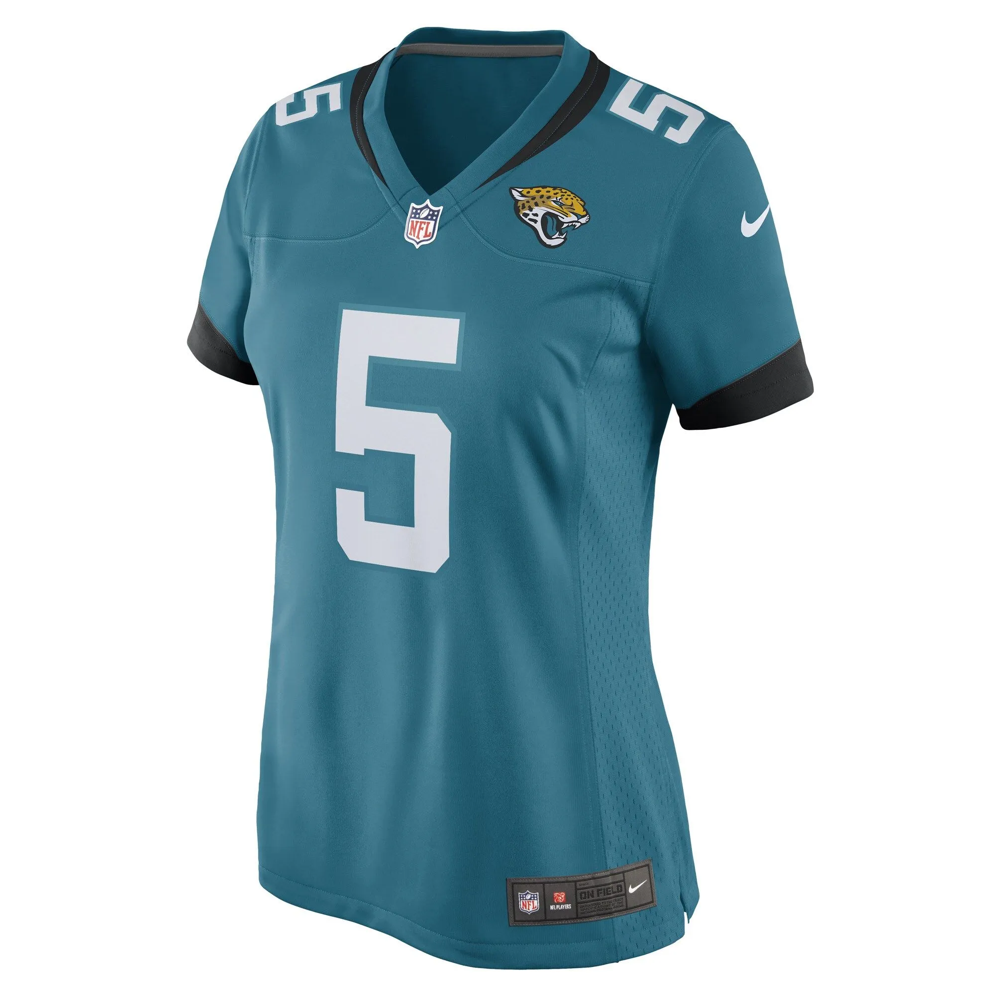 Andre Cisco Jacksonville Jaguars  Women's Game Player Jersey - Teal