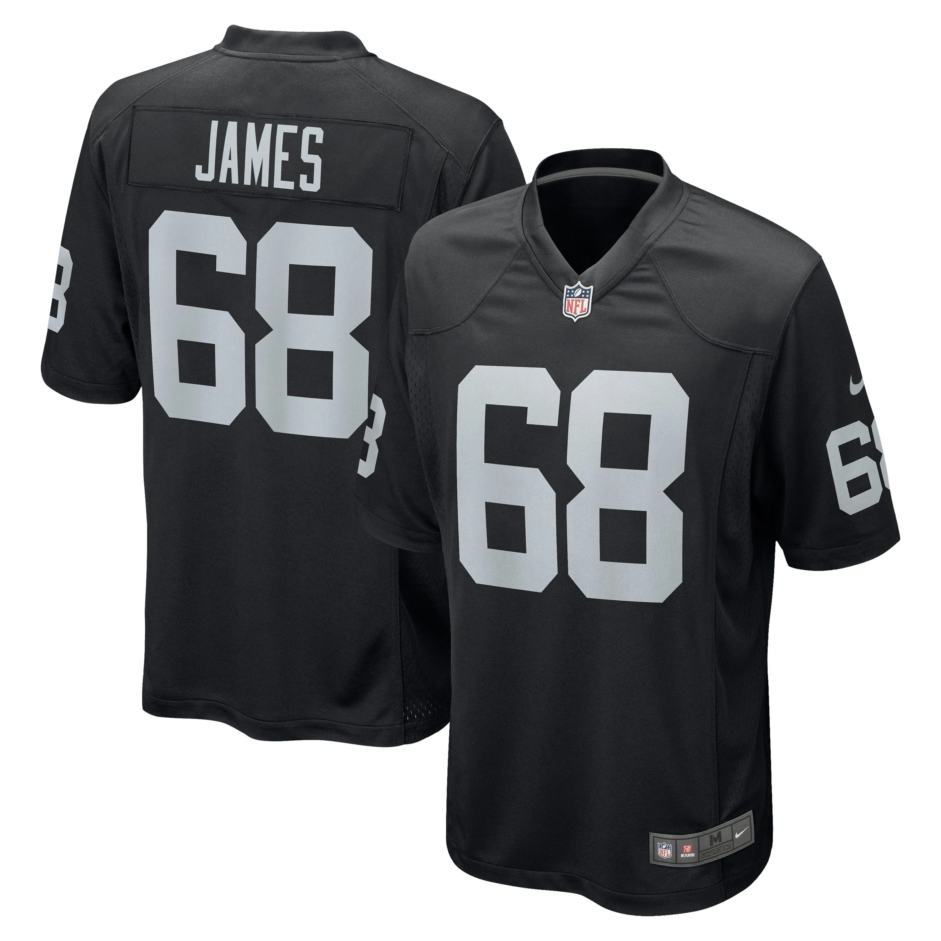 Andre James Las Vegas Raiders  Game Jersey - Black