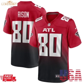 Andre Rison Atlanta Falcons  Retired Player Jersey   Red