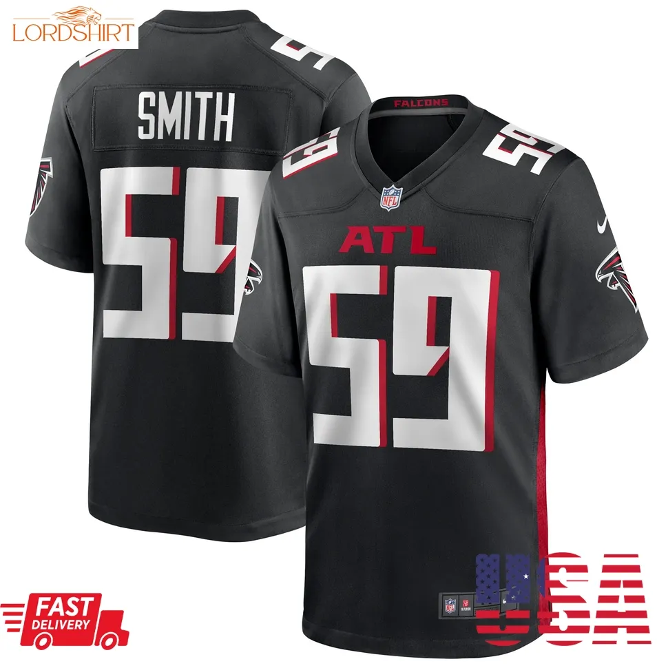 Andre Smith Atlanta Falcons   Game Jersey    Black