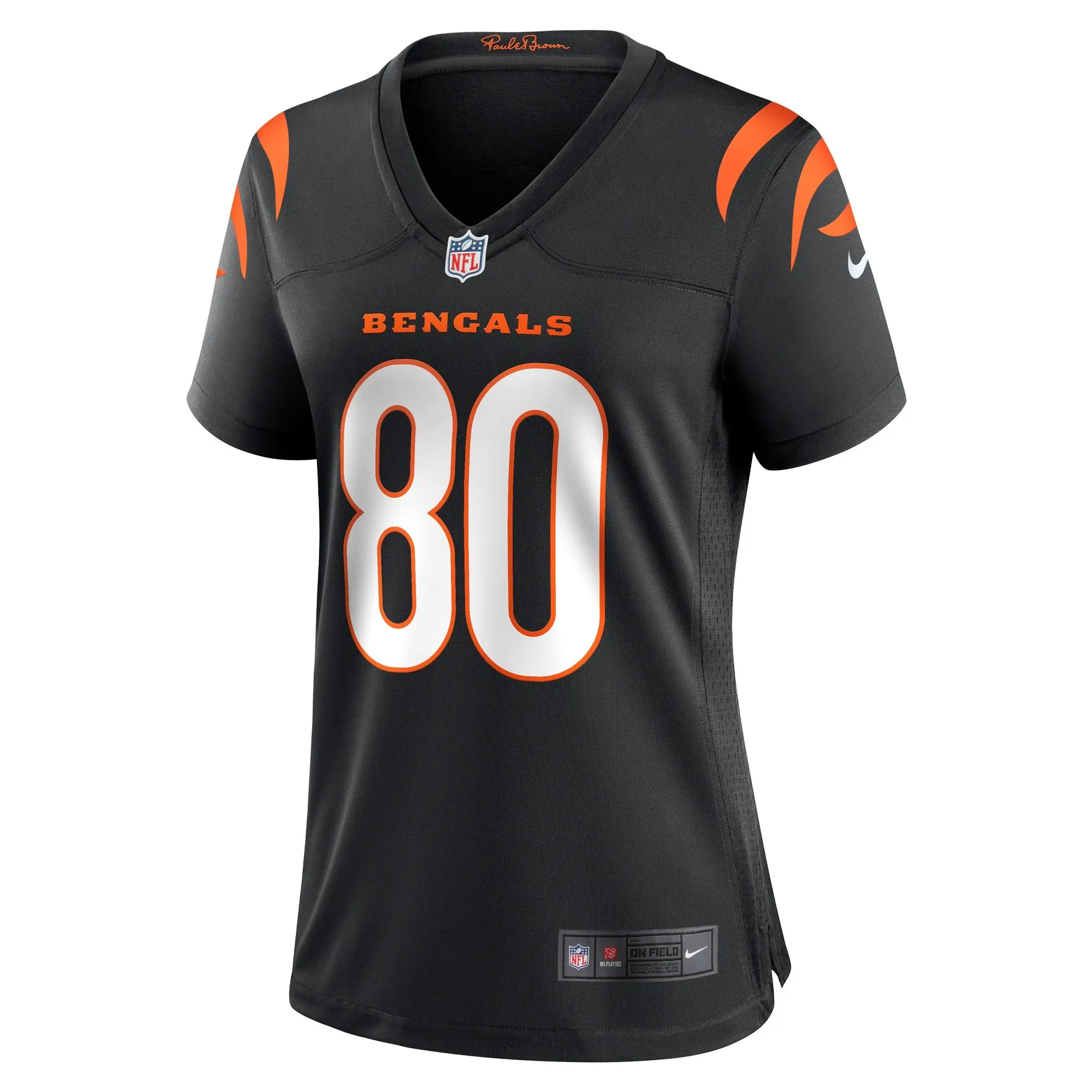 Andrei Iosivas Cincinnati Bengals  Women's Team Game Jersey -  Black