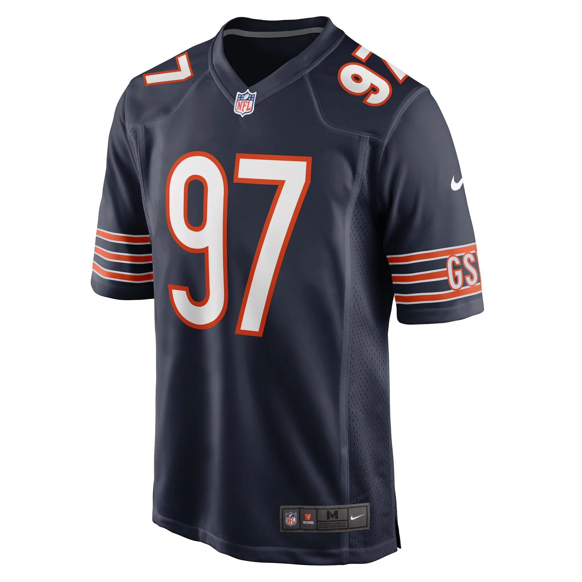 Andrew Billings Chicago Bears  Game Jersey - Navy