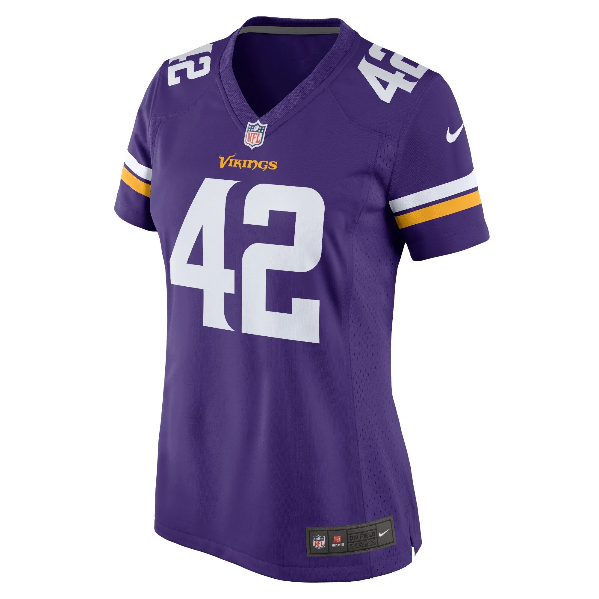 Andrew DePaola Minnesota Vikings  Women's Game Jersey - Purple