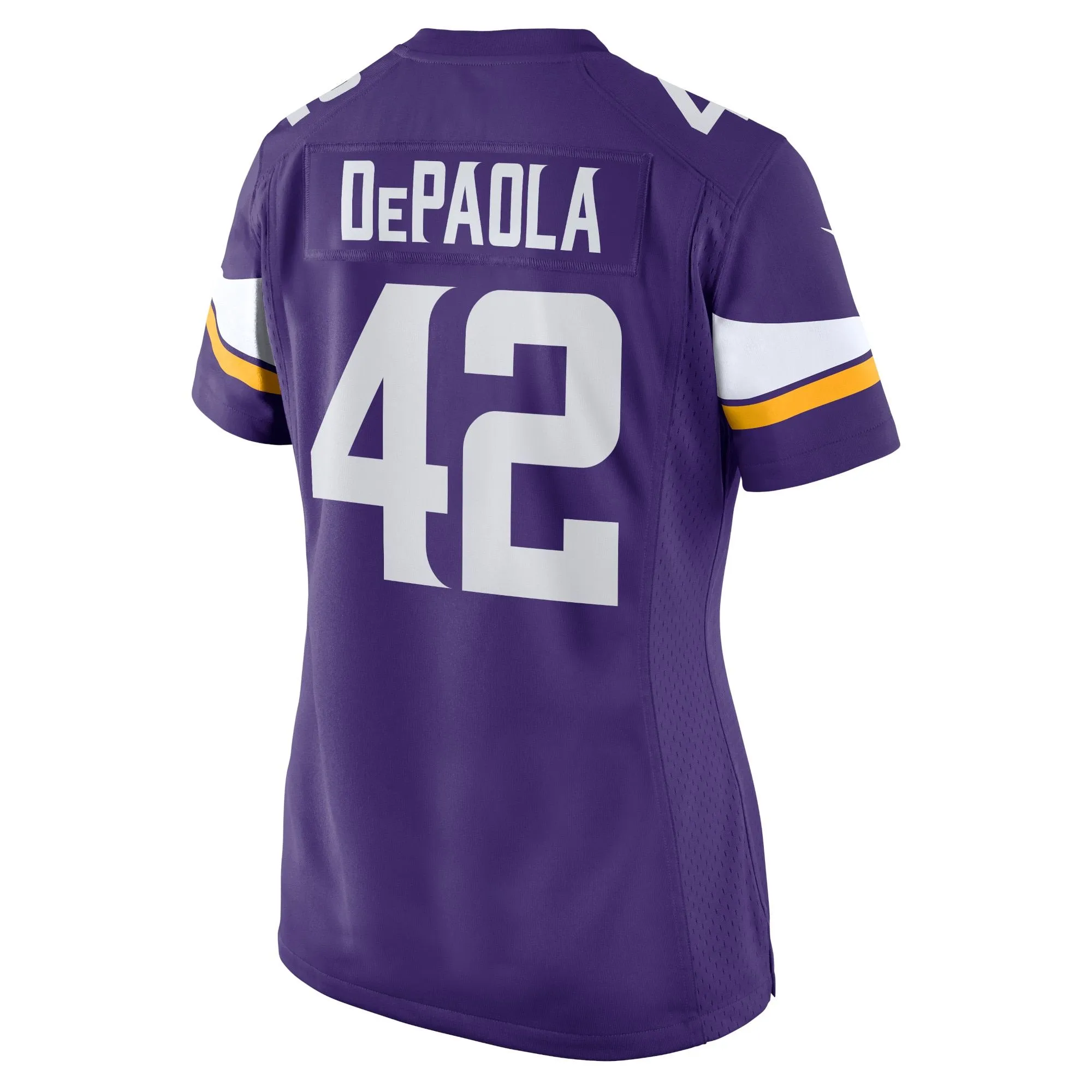 Andrew DePaola Minnesota Vikings  Women's Game Jersey - Purple