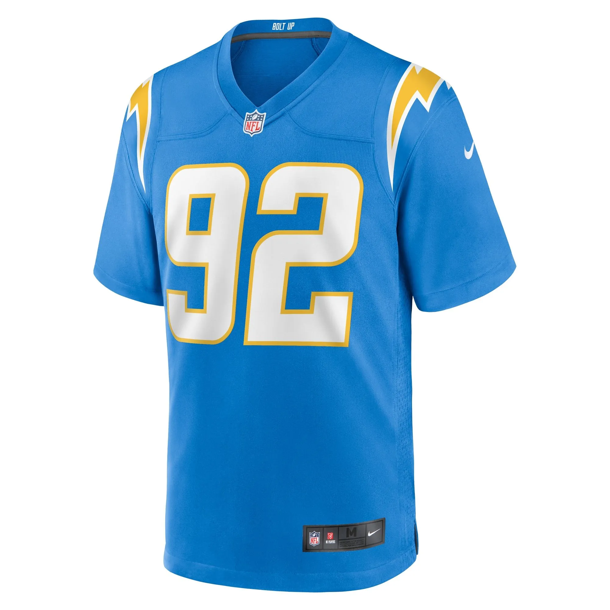 Andrew Farmer Los Angeles Chargers  Team Game Jersey -  Powder Blue