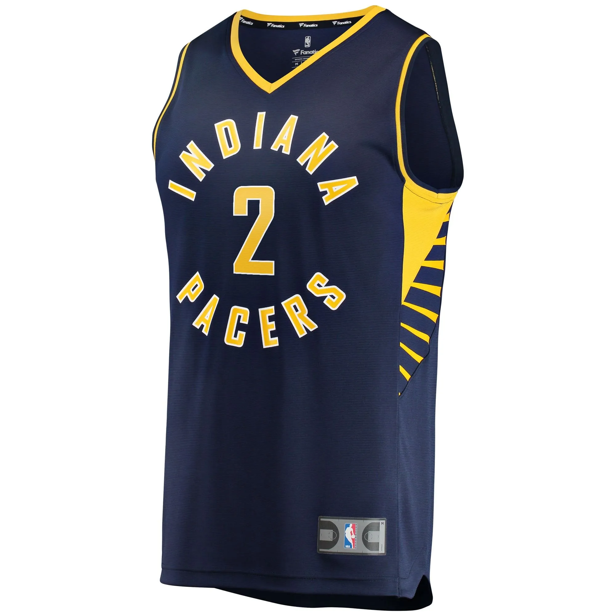 Andrew Nembhard Indiana Pacers Fanatics Branded Fast Break Replica Jersey - Icon Edition - Navy