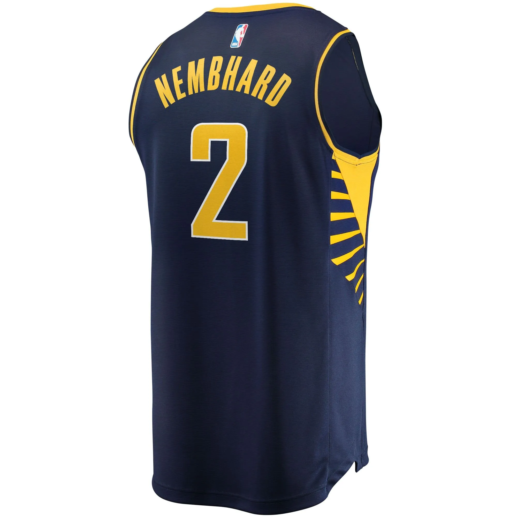 Andrew Nembhard Indiana Pacers Fanatics Branded Fast Break Replica Jersey - Icon Edition - Navy