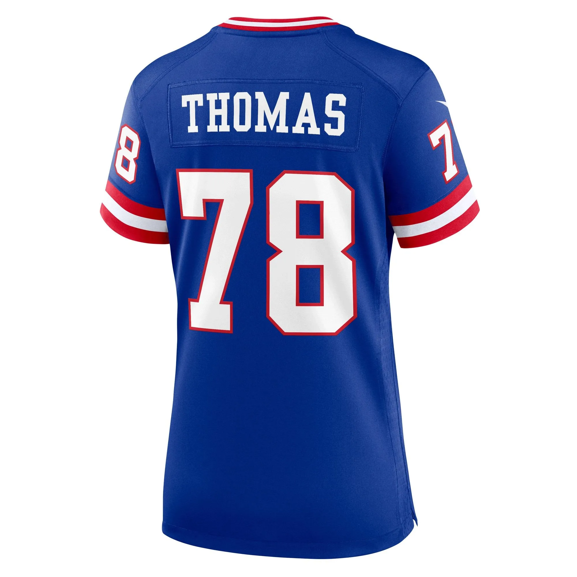 Andrew Thomas New York Giants  Women's Classic Player Game Jersey - Royal