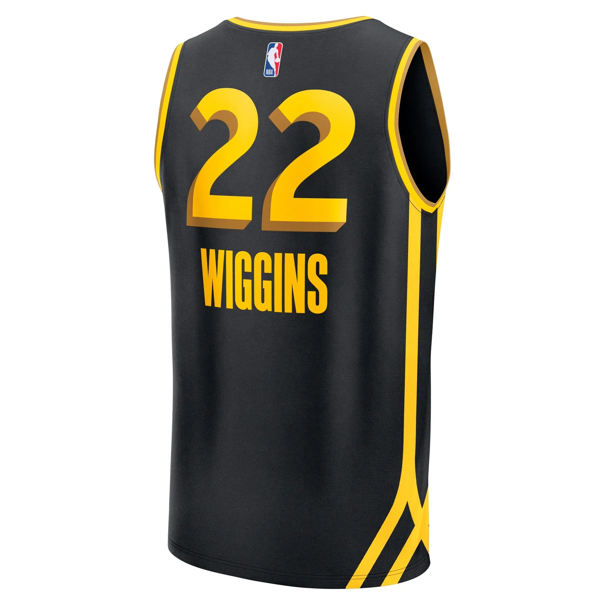 Andrew Wiggins Golden State Warriors Fanatics Branded Fast Break Jersey - Black - City Edition