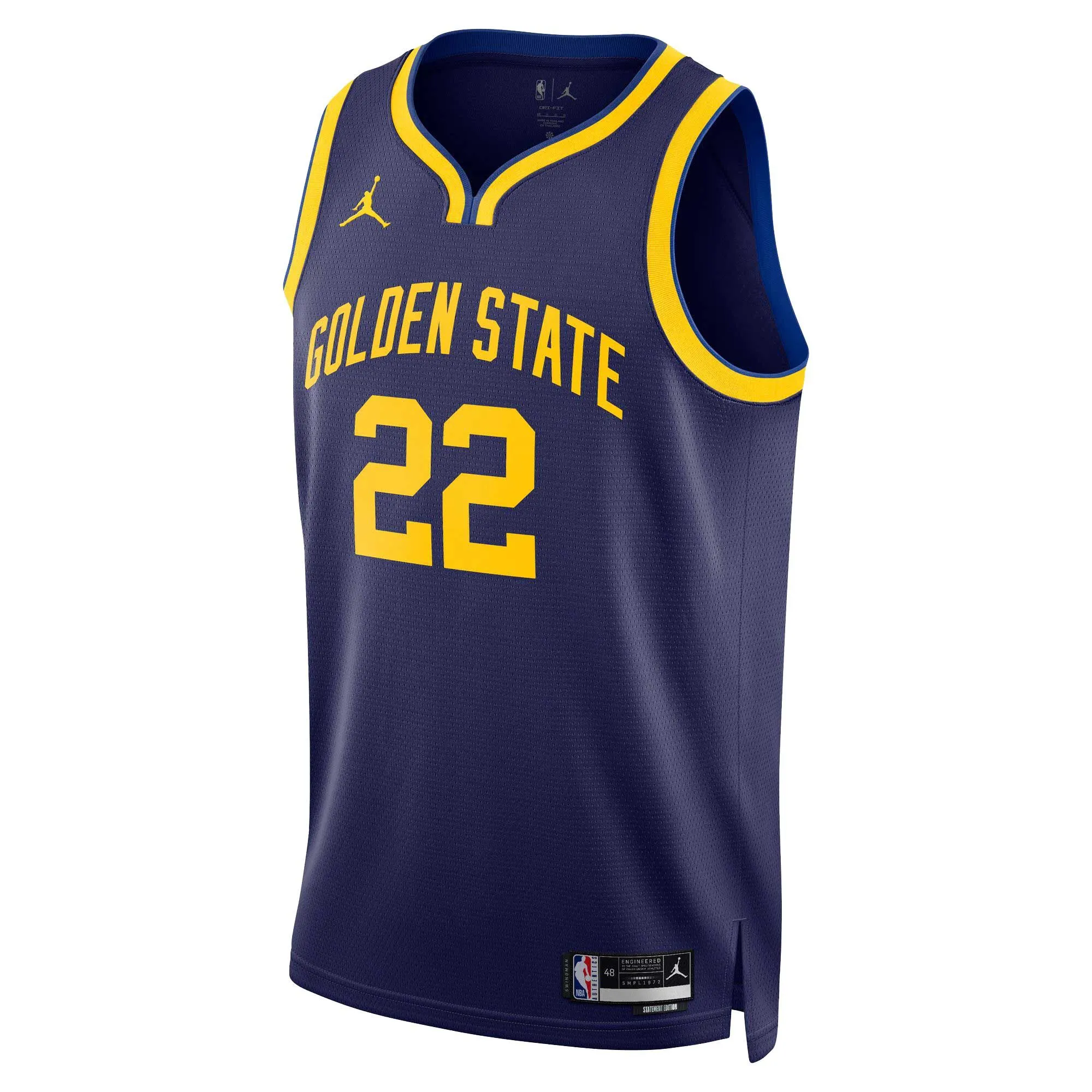 Andrew Wiggins Golden State Warriors Jordan Brand Unisex Swingman Jersey - Statement Edition - Navy