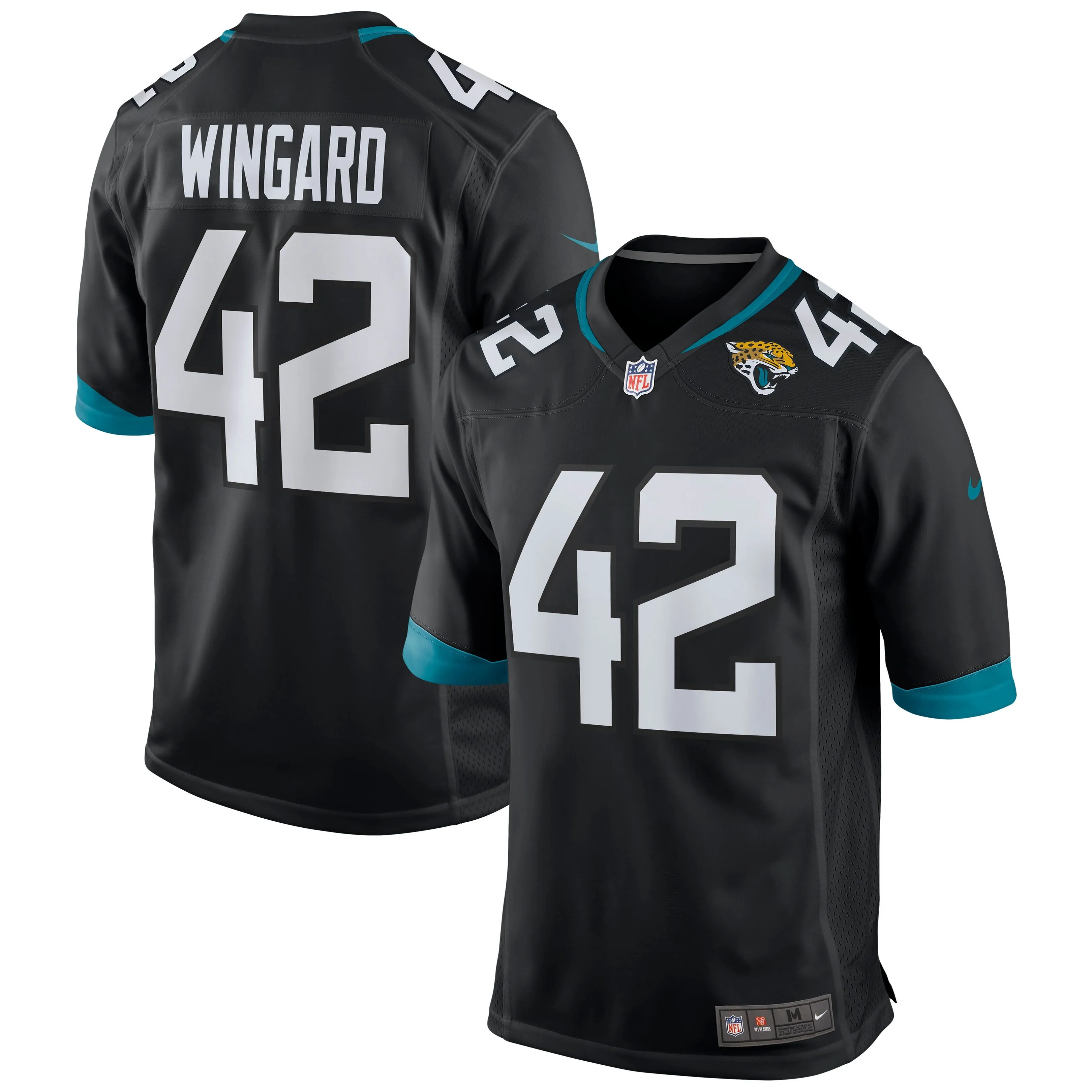 Andrew Wingard Jacksonville Jaguars  Game Jersey - Black