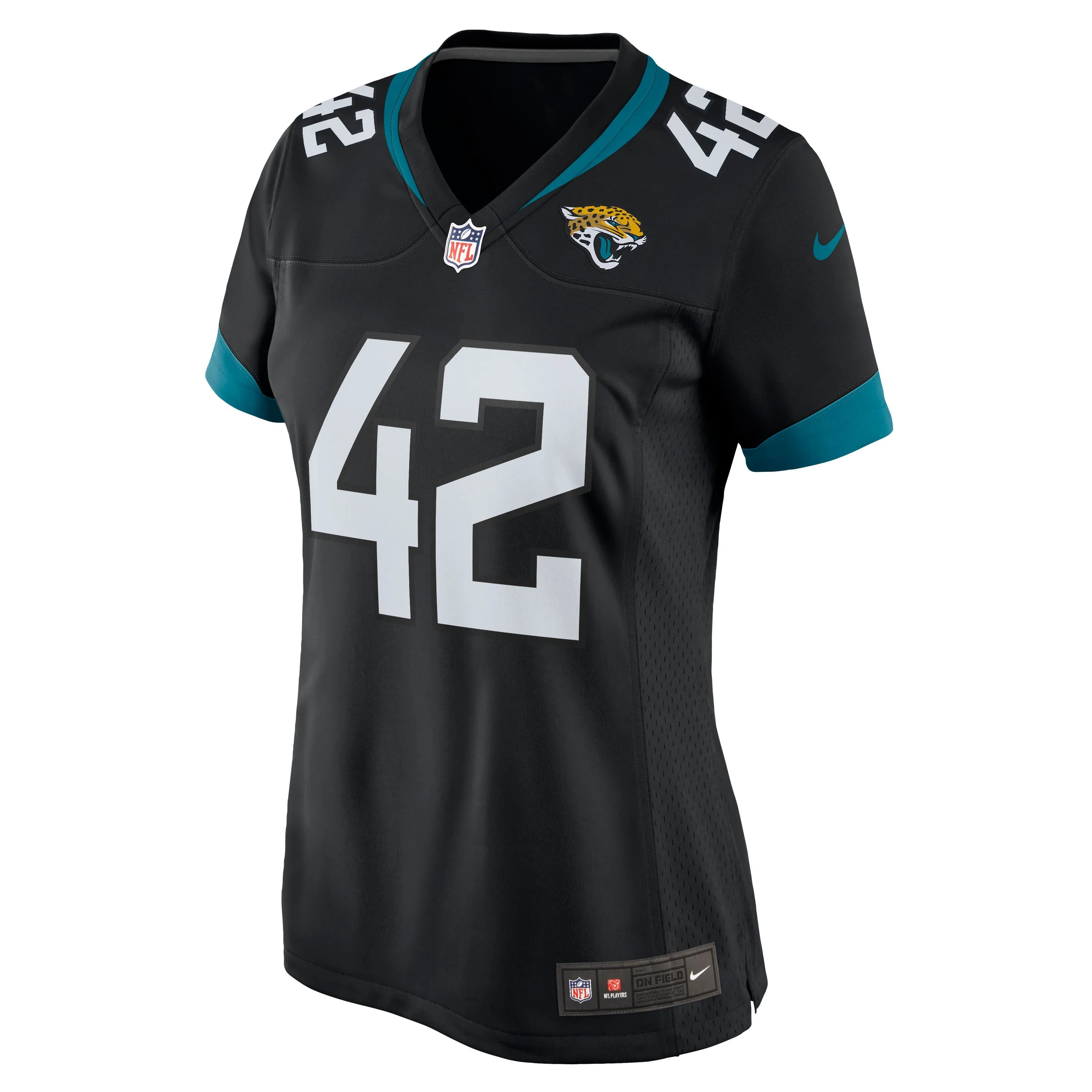 Andrew Wingard Jacksonville Jaguars  Women's Game Jersey - Black