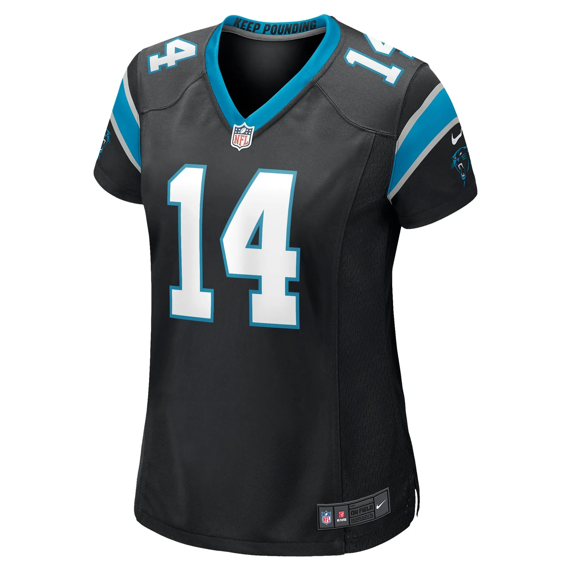 Andy Dalton Carolina Panthers  Women's Game Player Jersey - Black