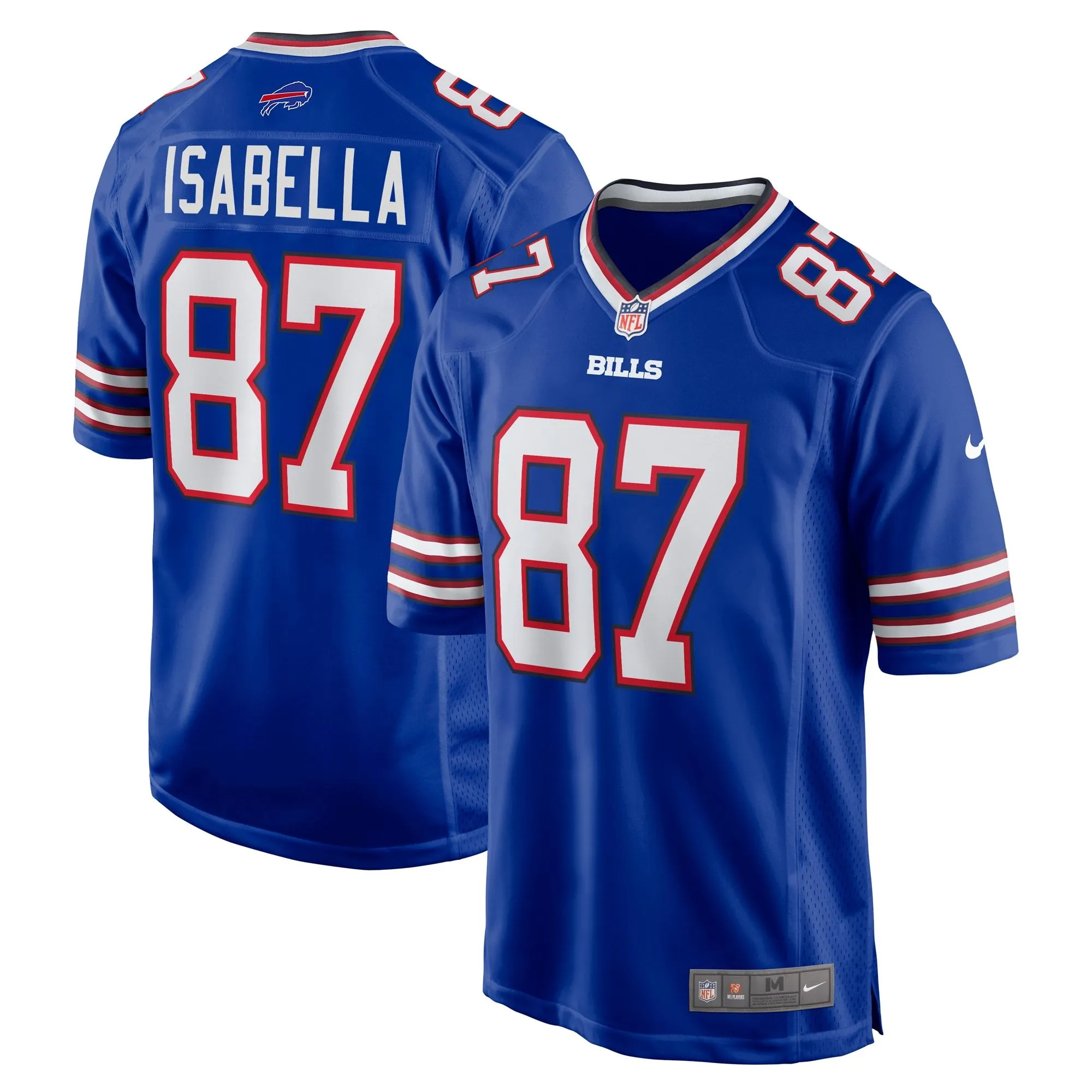 Andy Isabella Buffalo Bills  Team Game Jersey -  Royal