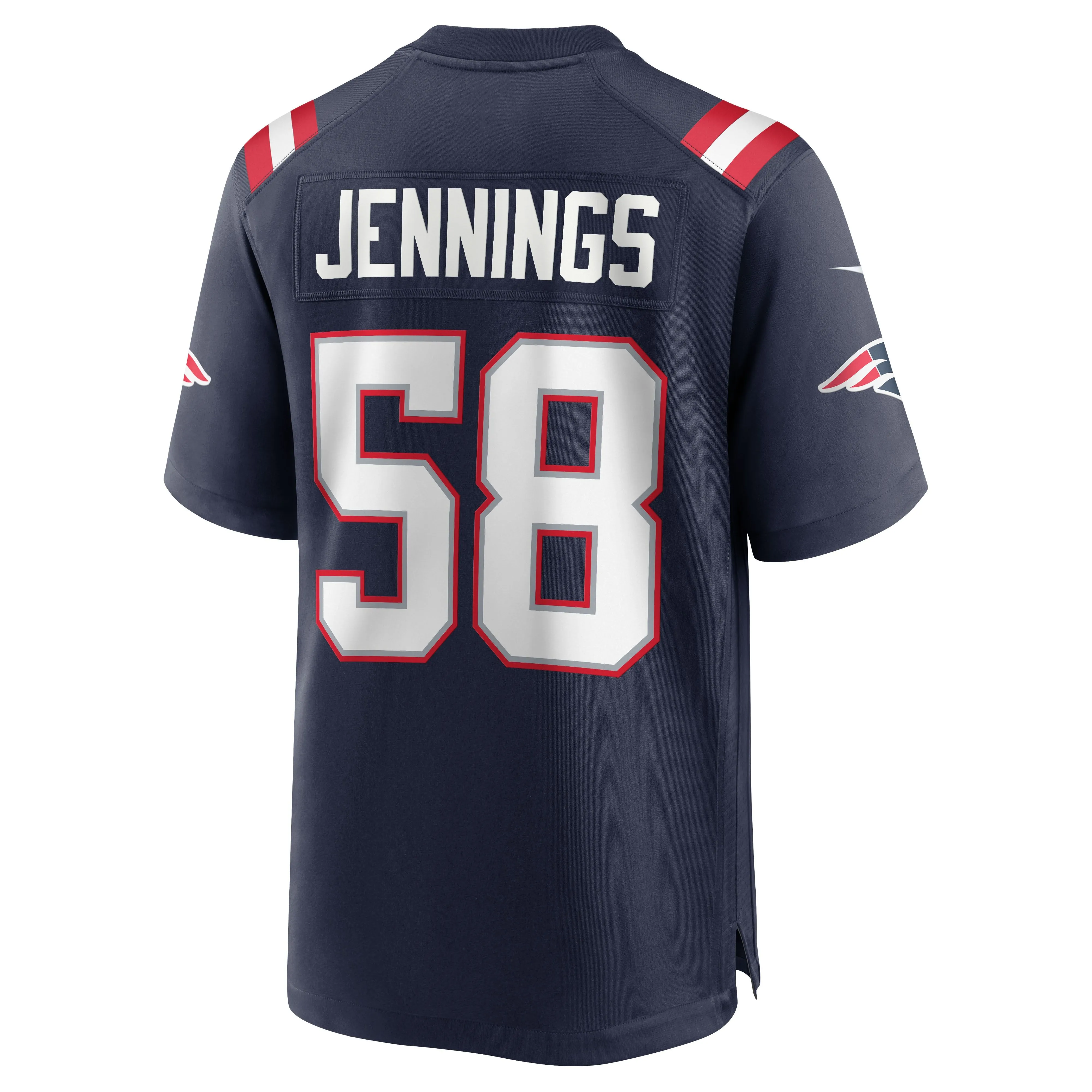 Anfernee Jennings New England Patriots  Team Game Jersey - Navy