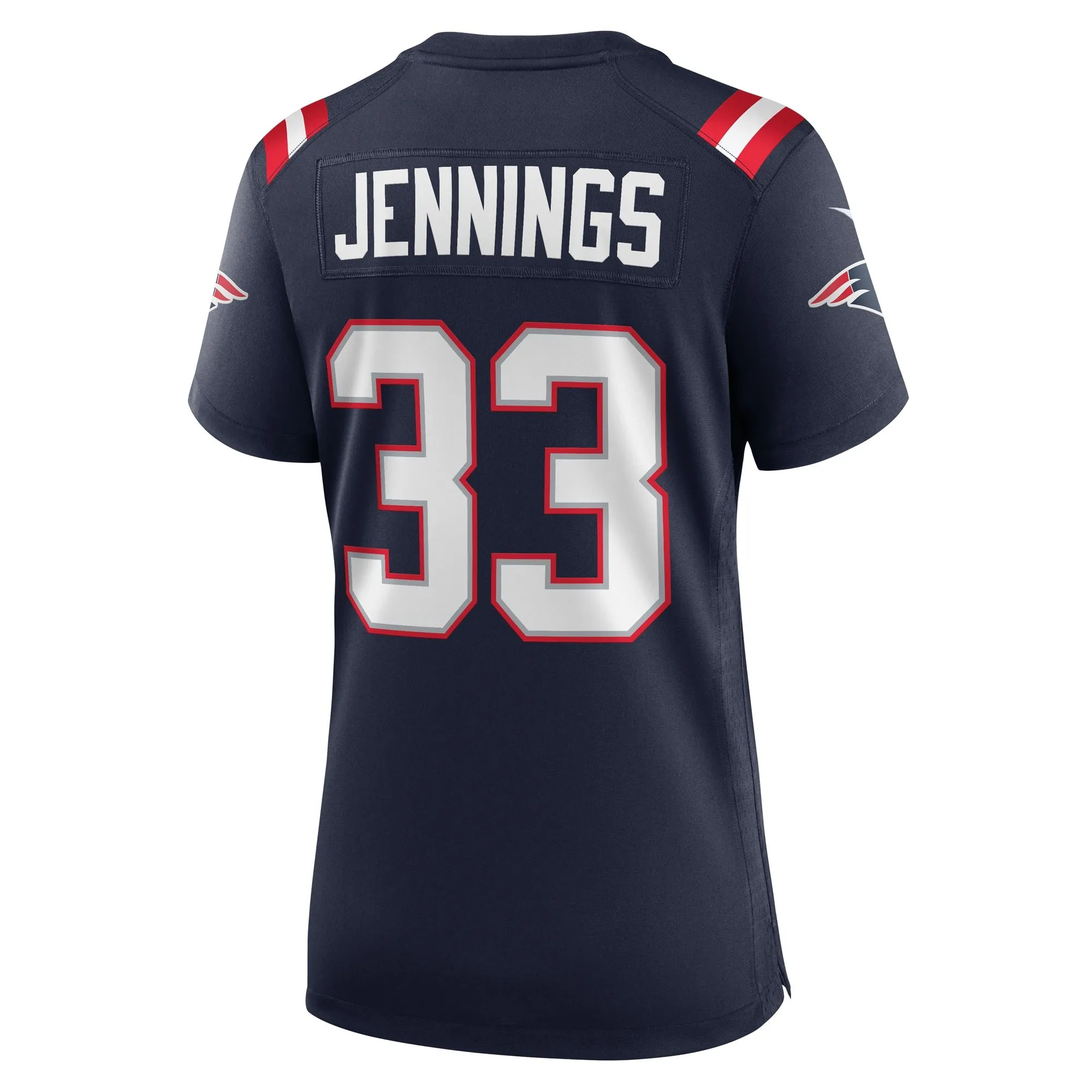 Anfernee Jennings New England Patriots  Women's Team Game Jersey -  Navy