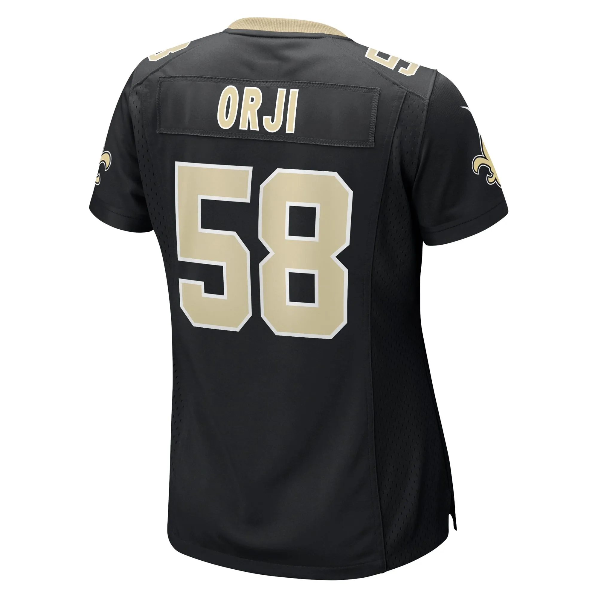 Anfernee Orji New Orleans Saints  Women's Team Game Jersey -  Black